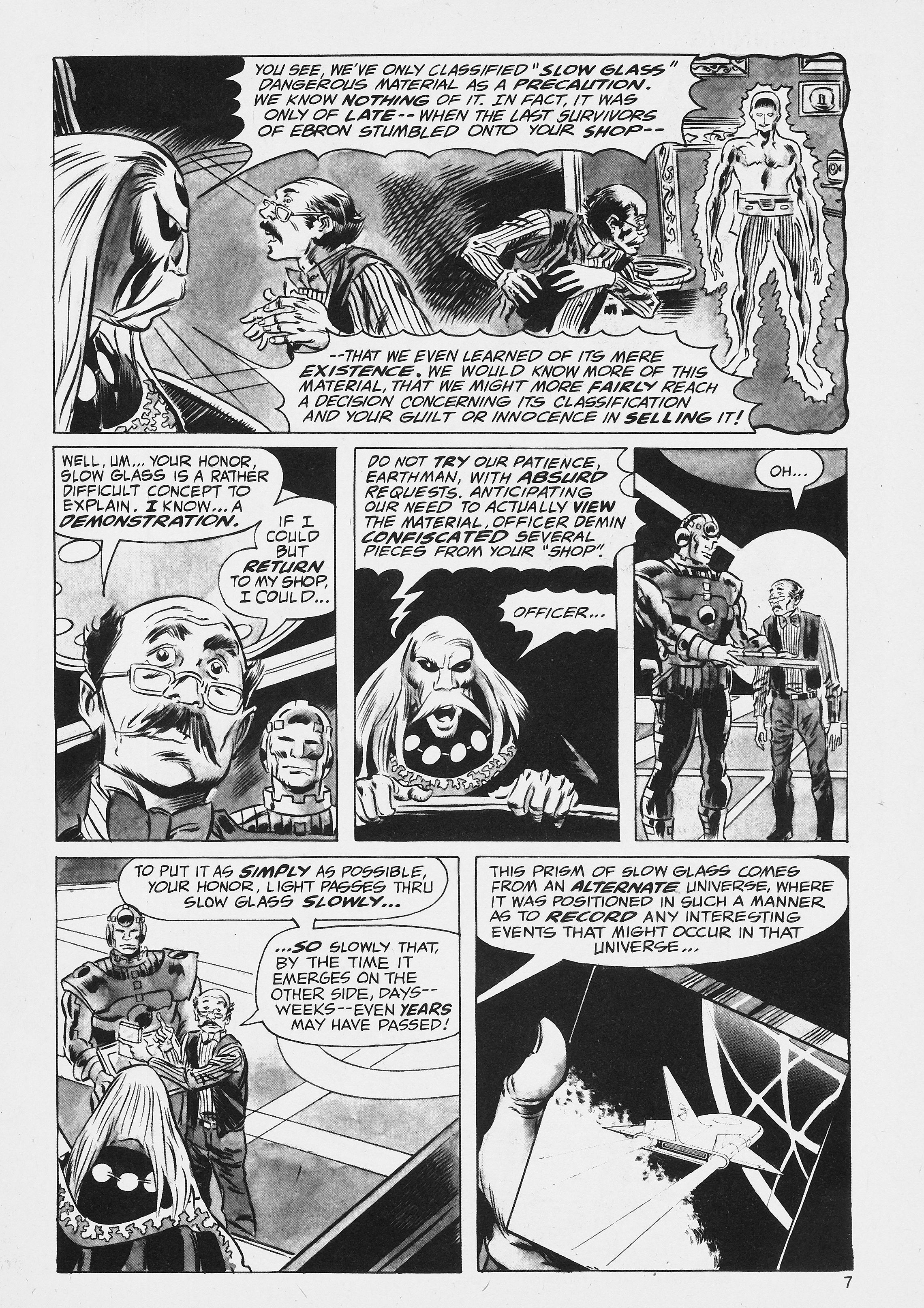 Read online Unknown Worlds of Science Fiction comic -  Issue #4 - 7