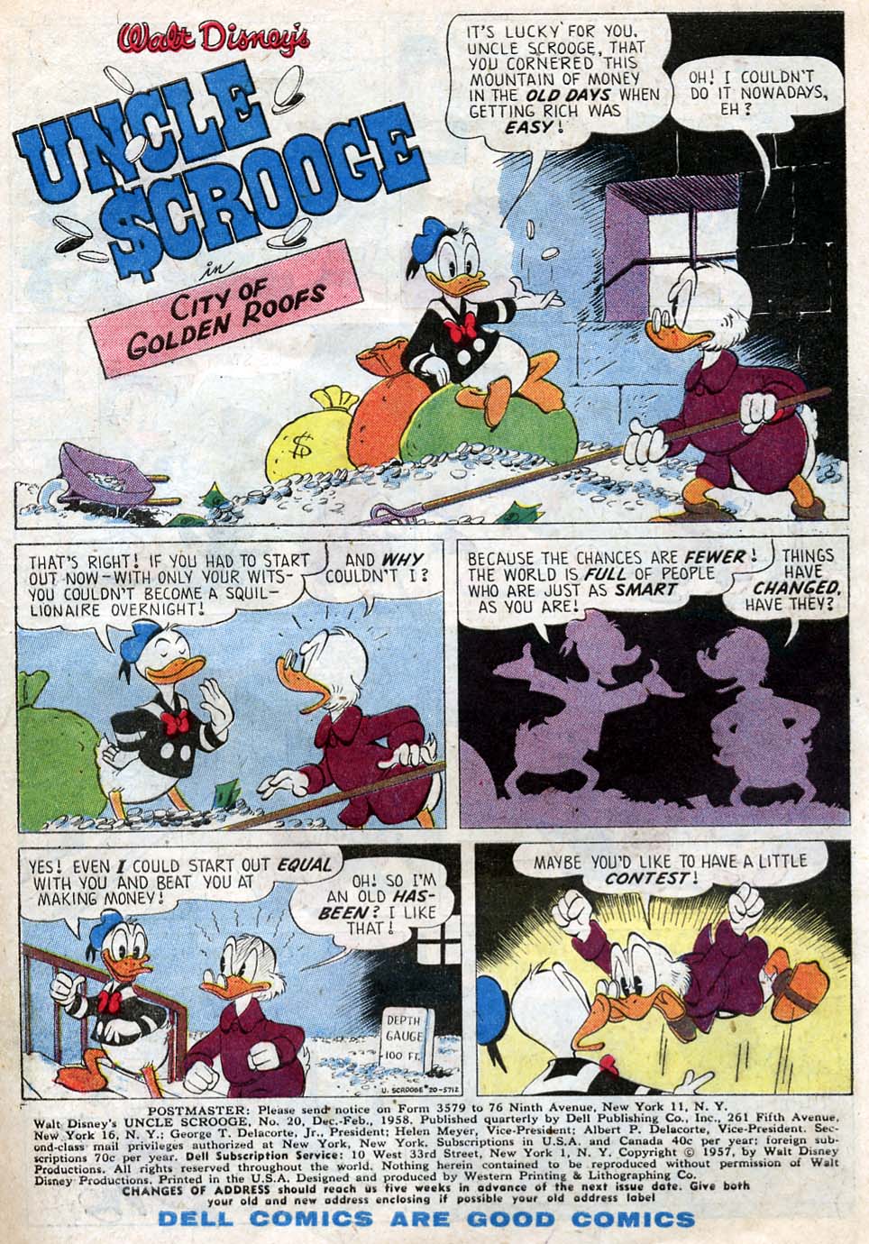 Read online Uncle Scrooge (1953) comic -  Issue #20 - 3