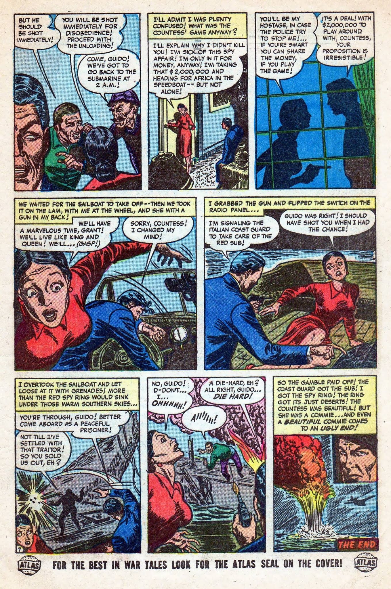 Read online Spy Cases comic -  Issue #17 - 9