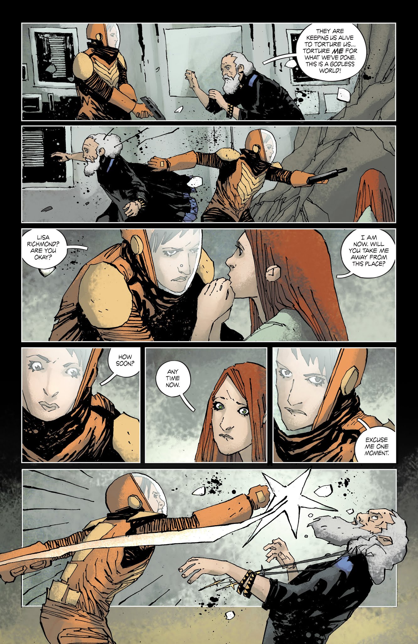 Read online The Disciples comic -  Issue #3 - 22