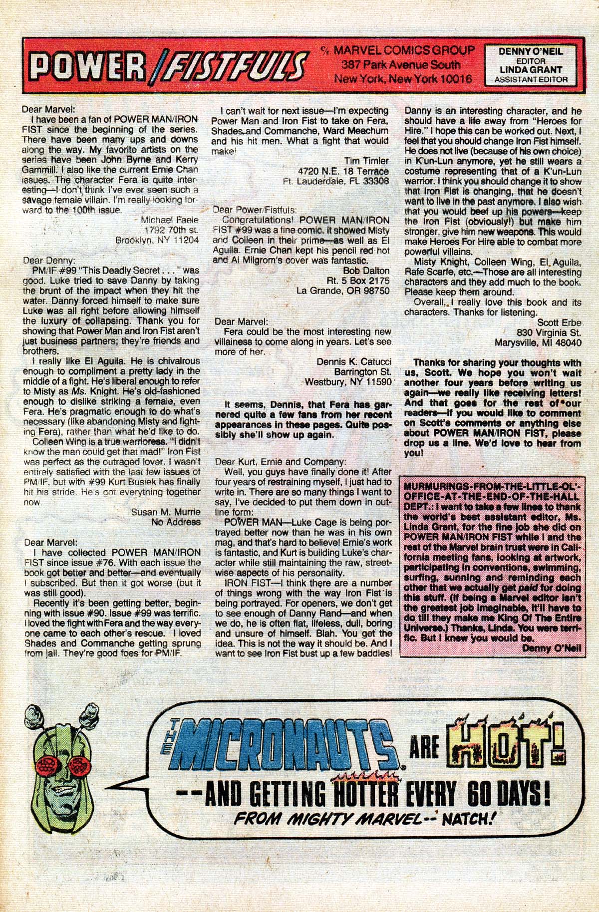 Read online Power Man and Iron Fist (1978) comic -  Issue #102 - 27