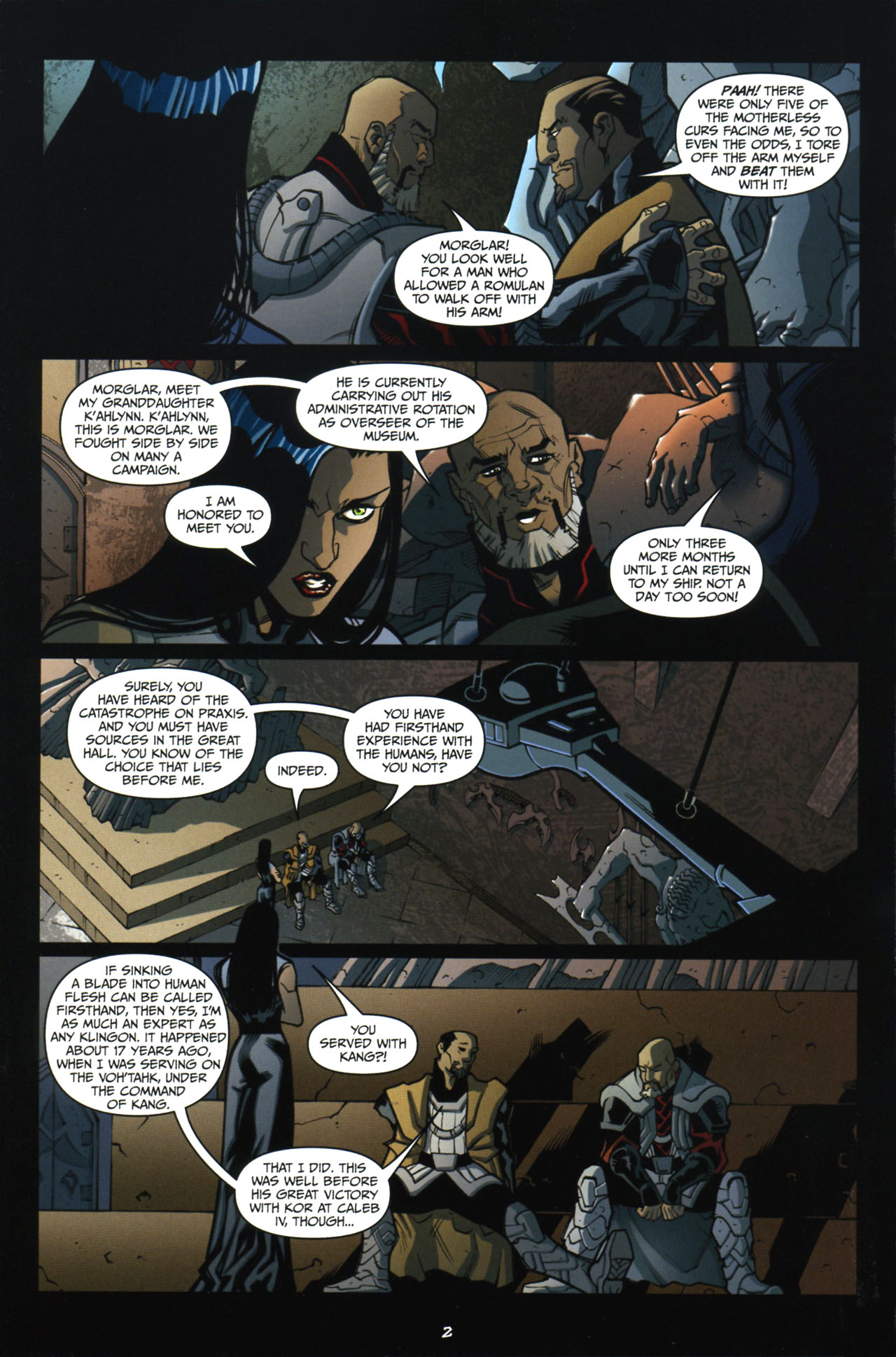 Read online Star Trek: Klingons: Blood Will Tell comic -  Issue #4 - 4