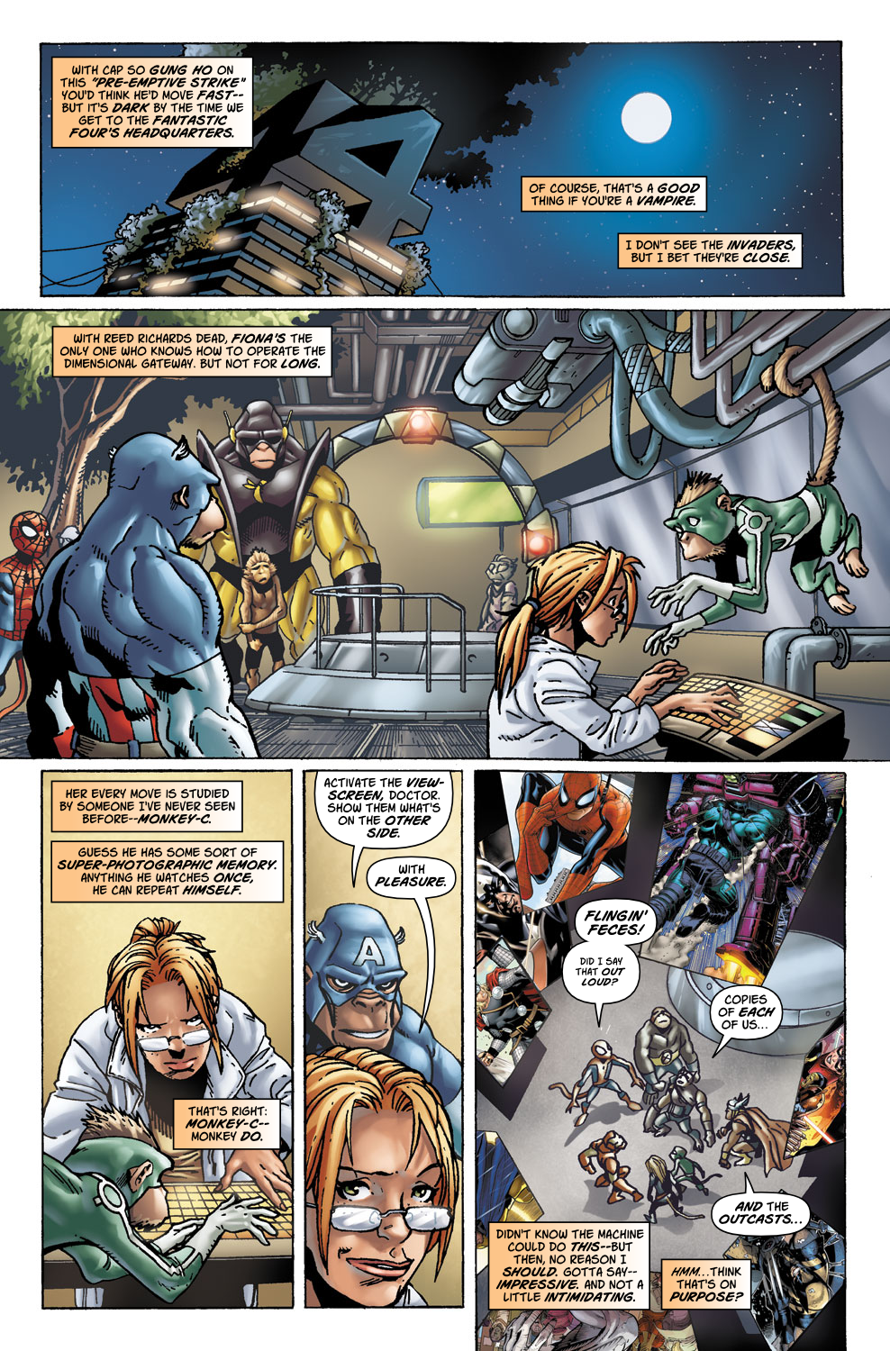 Read online Marvel Apes comic -  Issue #4 - 7