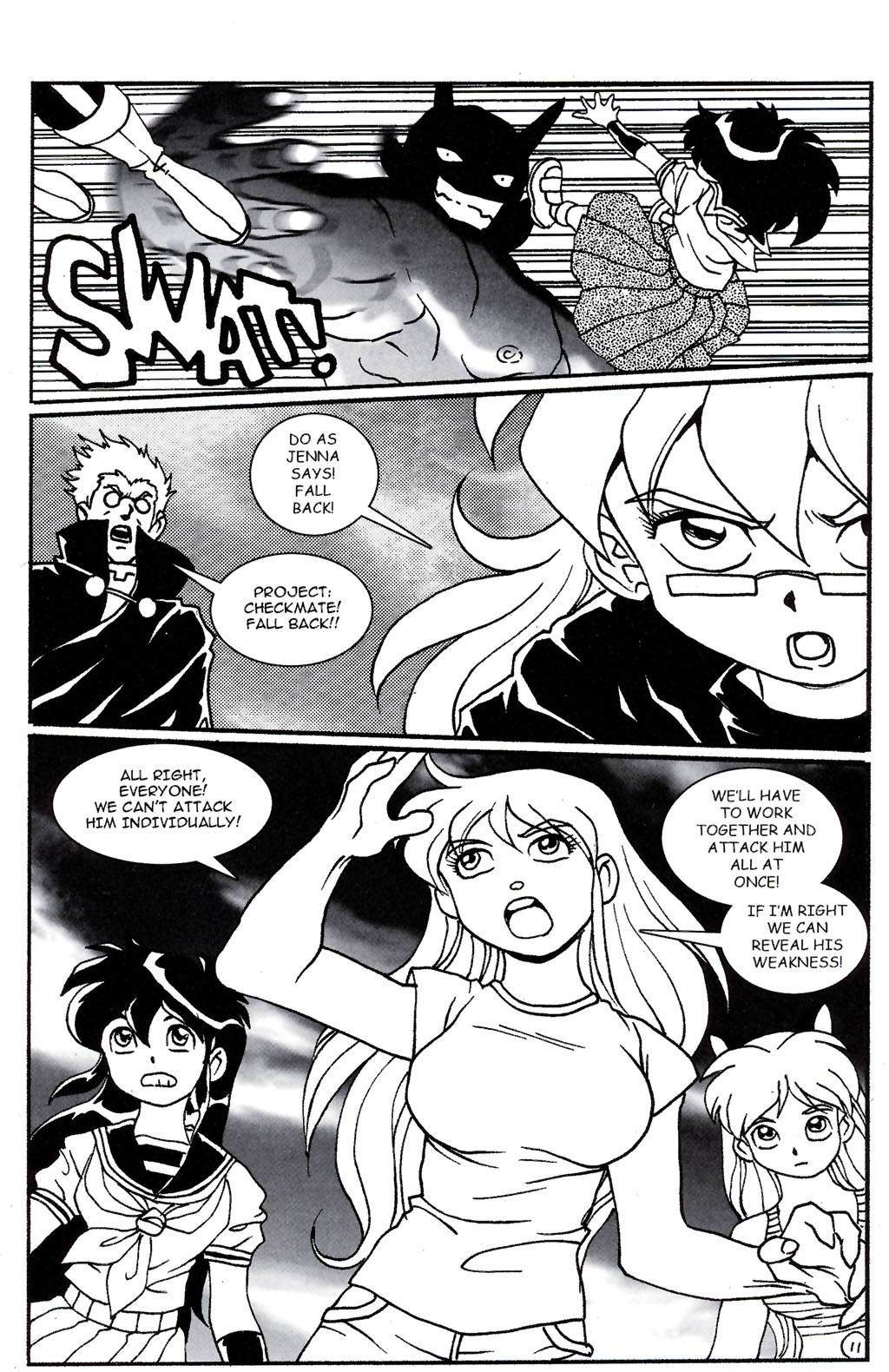 Read online Jenna & Ninja High School comic -  Issue #3 - 13