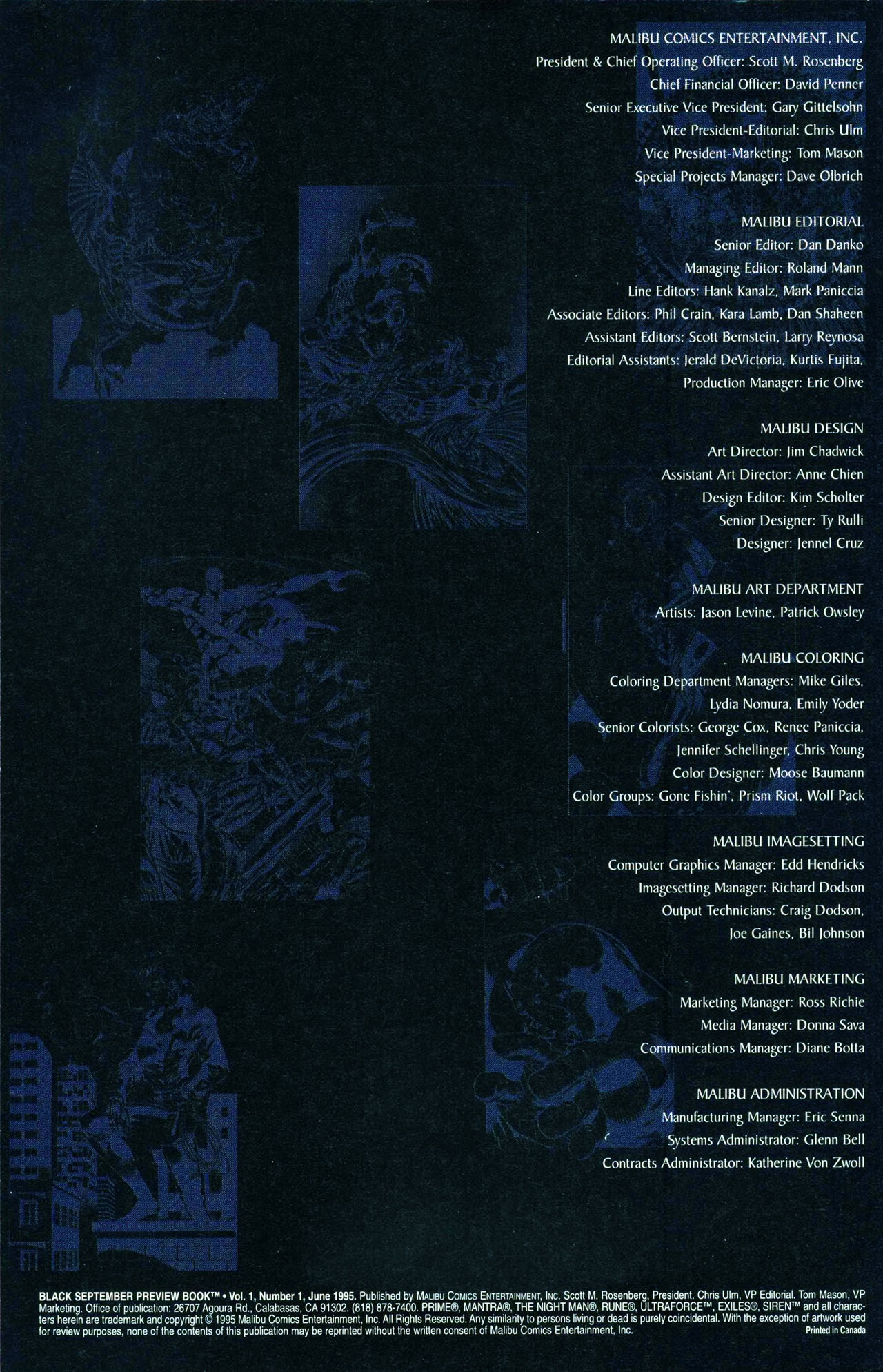 Read online Black September Preview Book comic -  Issue # Full - 2