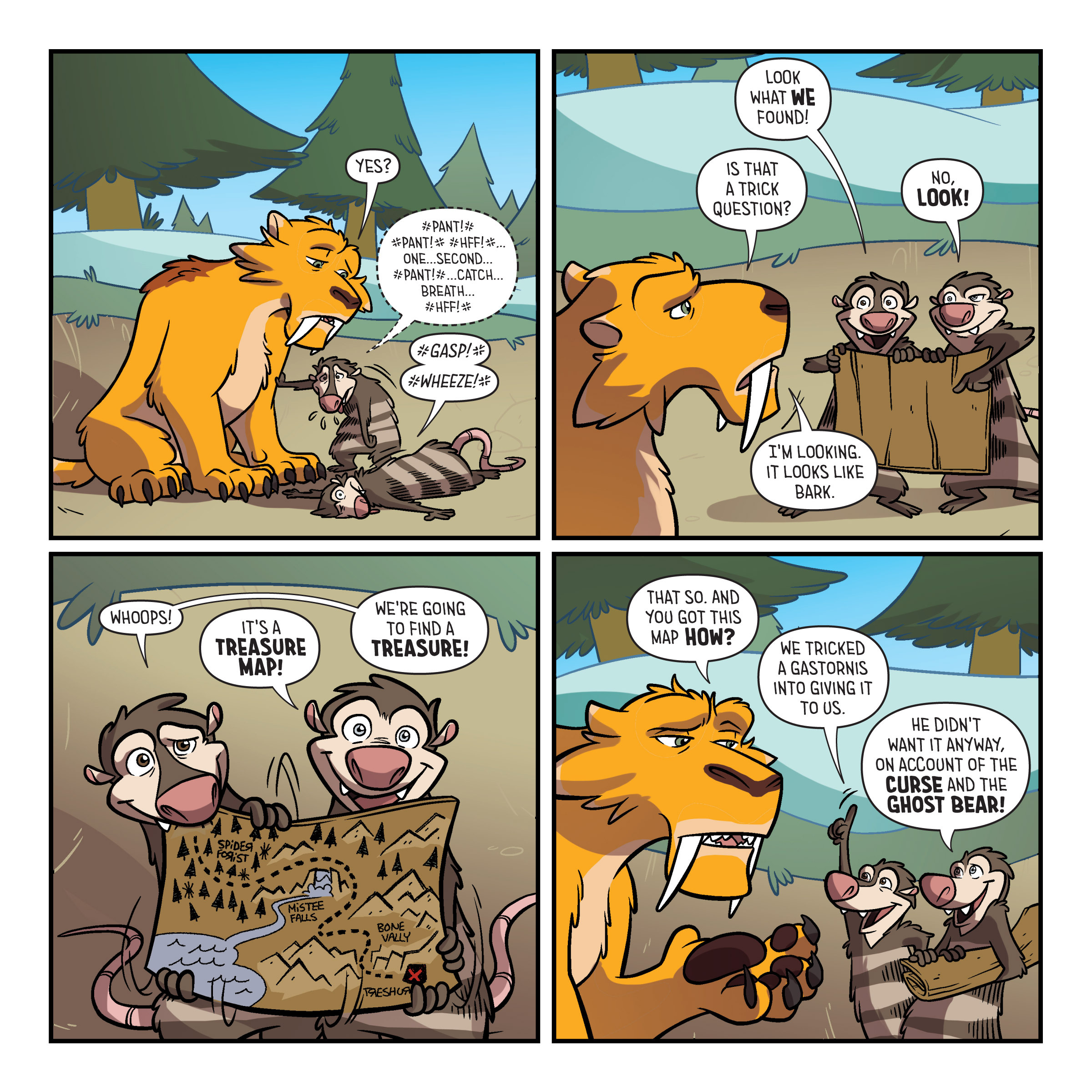 Read online Ice Age: The Hidden Treasure comic -  Issue # Full - 14