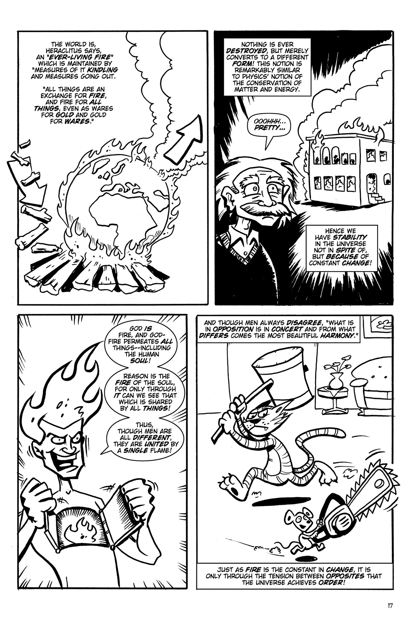 Read online Action Philosophers! comic -  Issue #Action Philosophers! TPB (Part 1) - 17