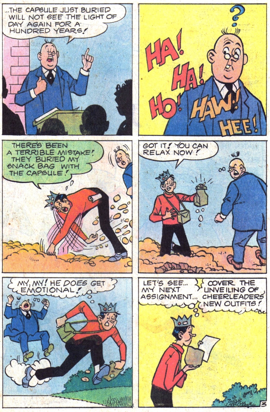 Read online Jughead (1965) comic -  Issue #308 - 5
