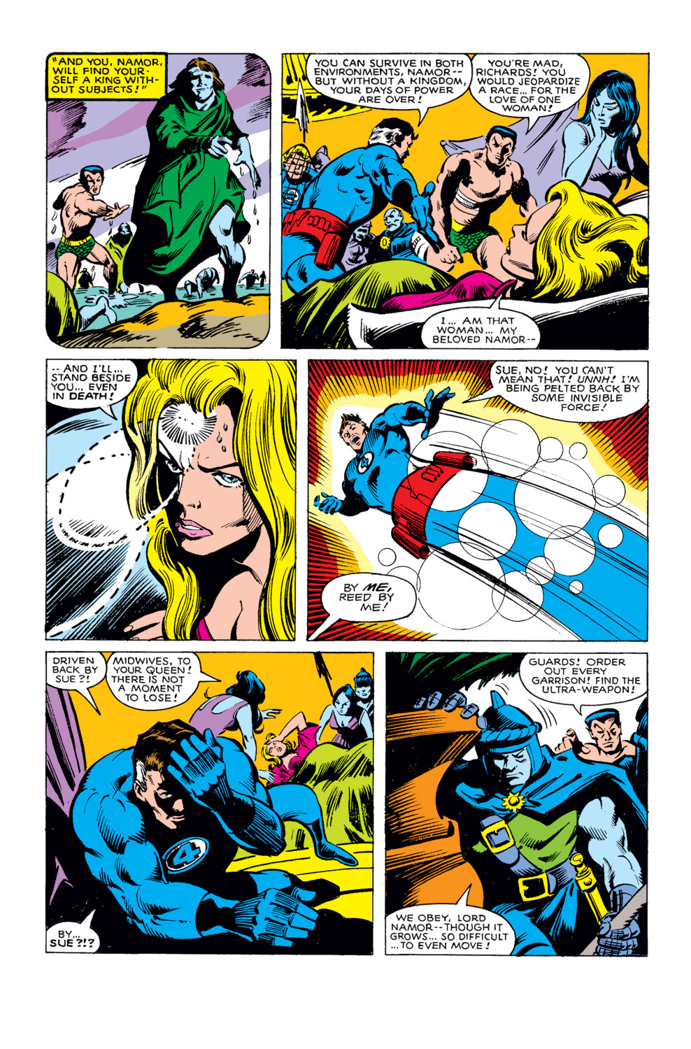 What If? (1977) issue 21 - Invisible Girl of the Fantastic Four married the Sub-Mariner - Page 28