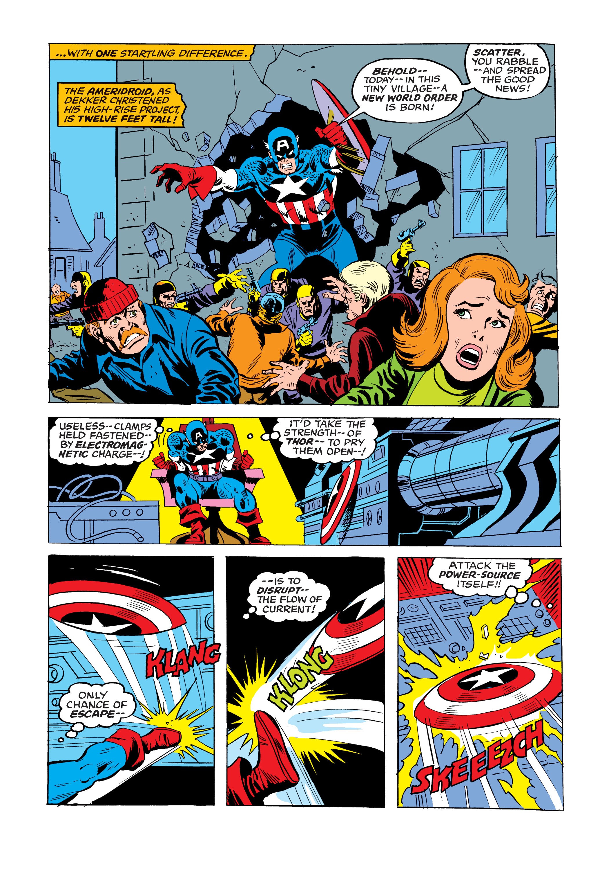 Read online Marvel Masterworks: Captain America comic -  Issue # TPB 12 (Part 2) - 1