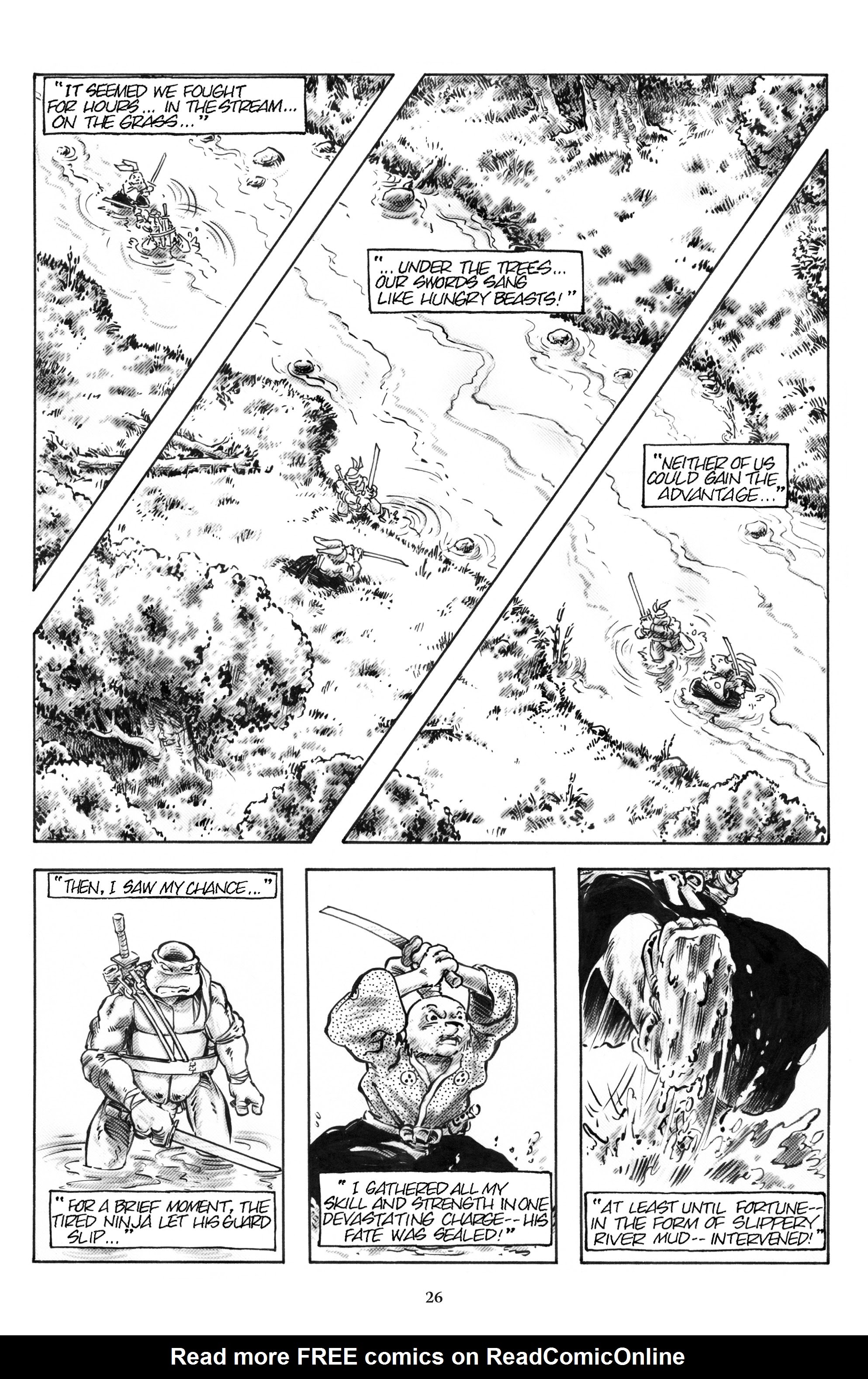 Read online Usagi Yojimbo/Teenage Mutant Ninja Turtles: The Complete Collection comic -  Issue # TPB (Part 1) - 23