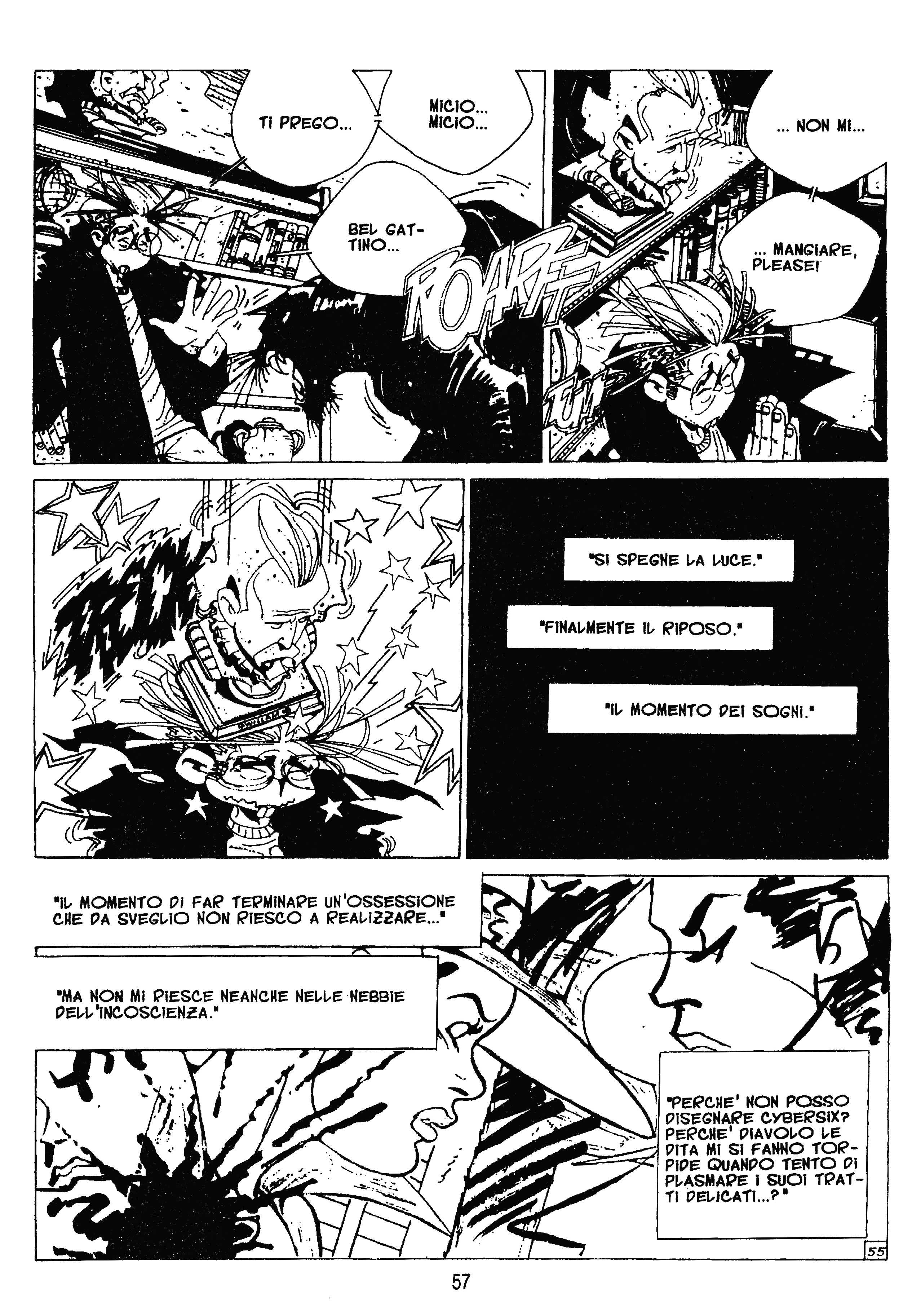 Read online Cybersix comic -  Issue #1 - 57