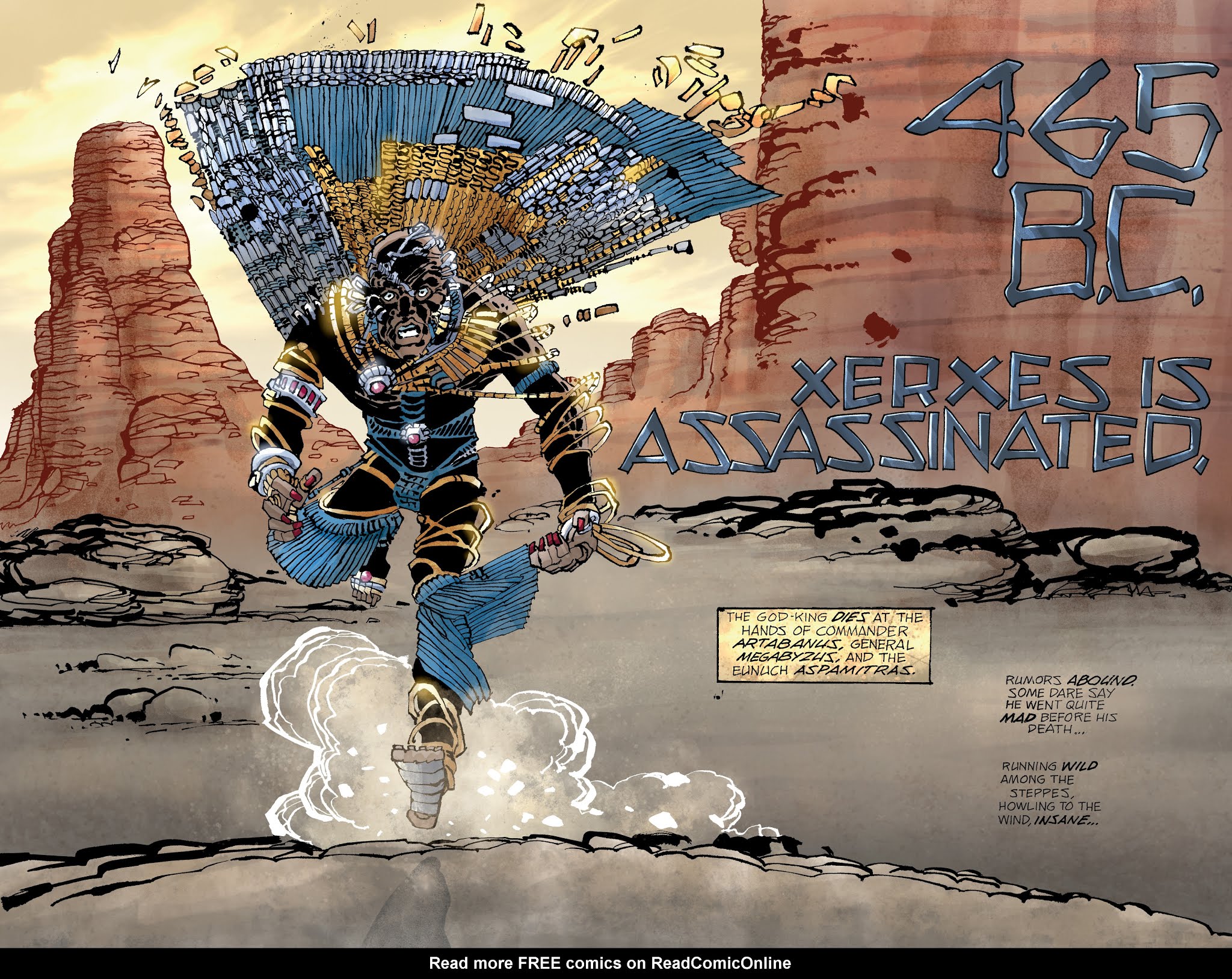 Read online Xerxes: The Fall of the House of Darius and the Rise of Alexander comic -  Issue #3 - 5