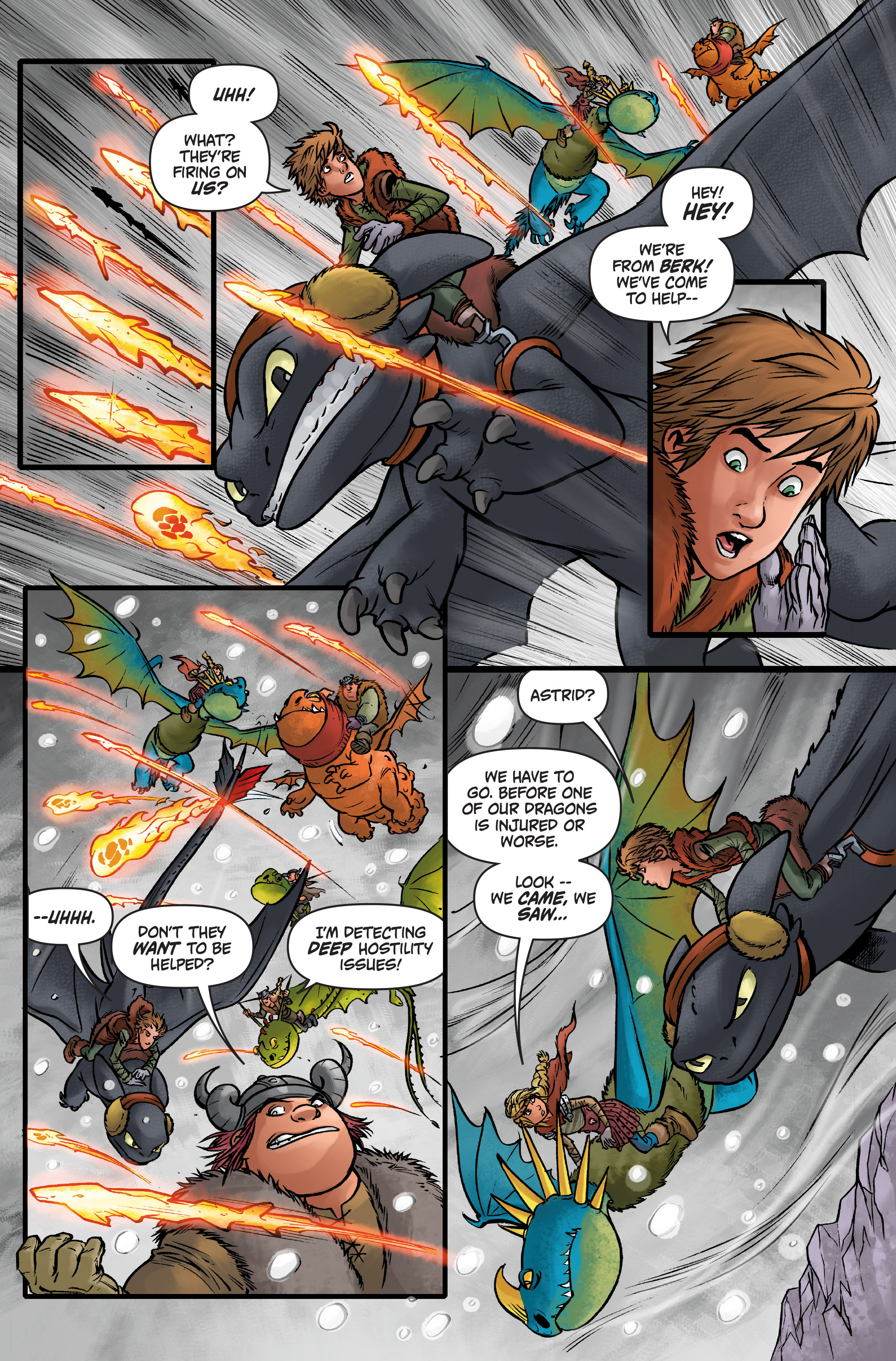 Read online DreamWorks Dragons: Defenders of Berk Collection: Fire & Ice comic -  Issue # TPB - 74