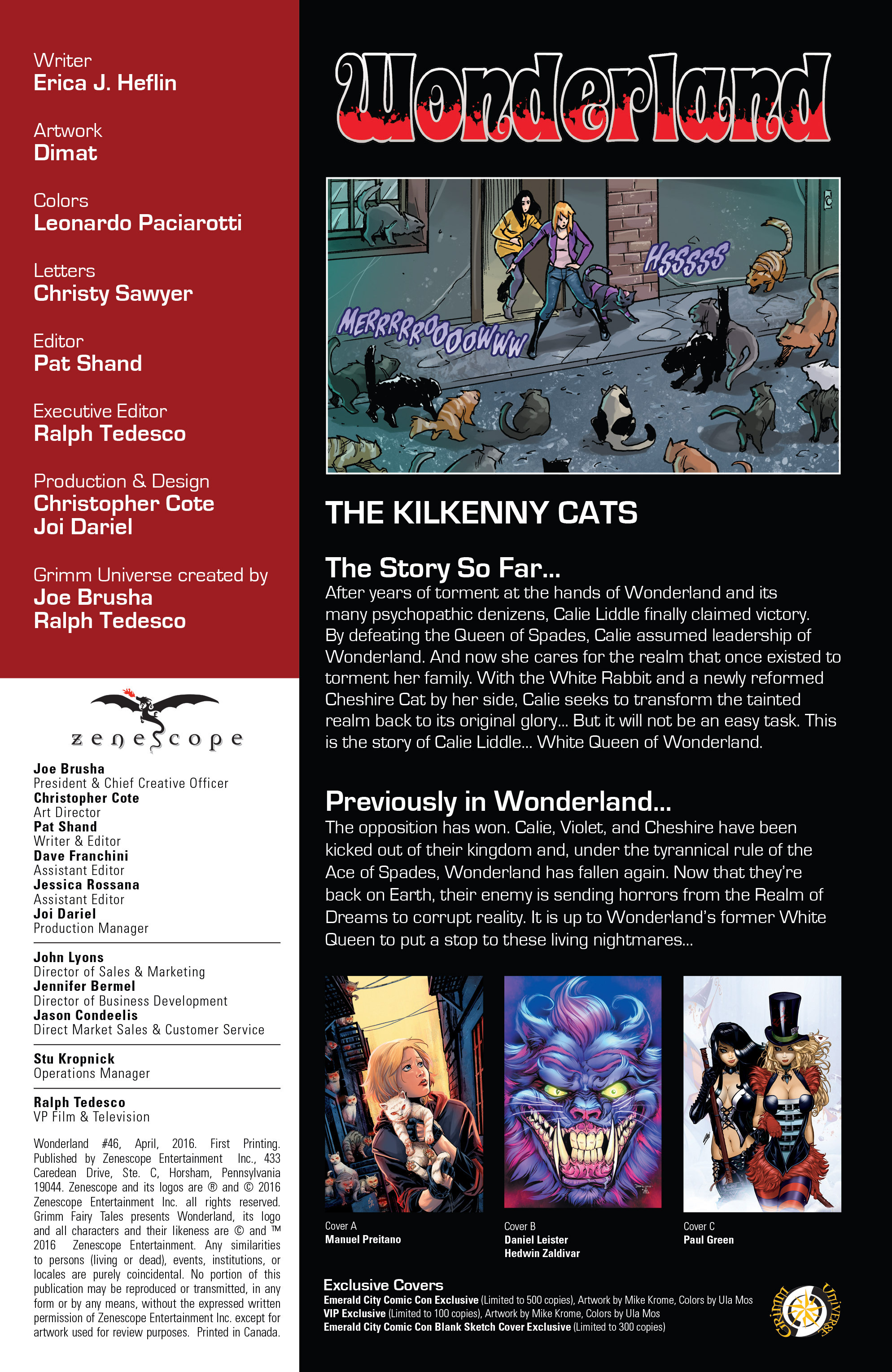 Read online Grimm Fairy Tales presents Wonderland comic -  Issue #46 - 3