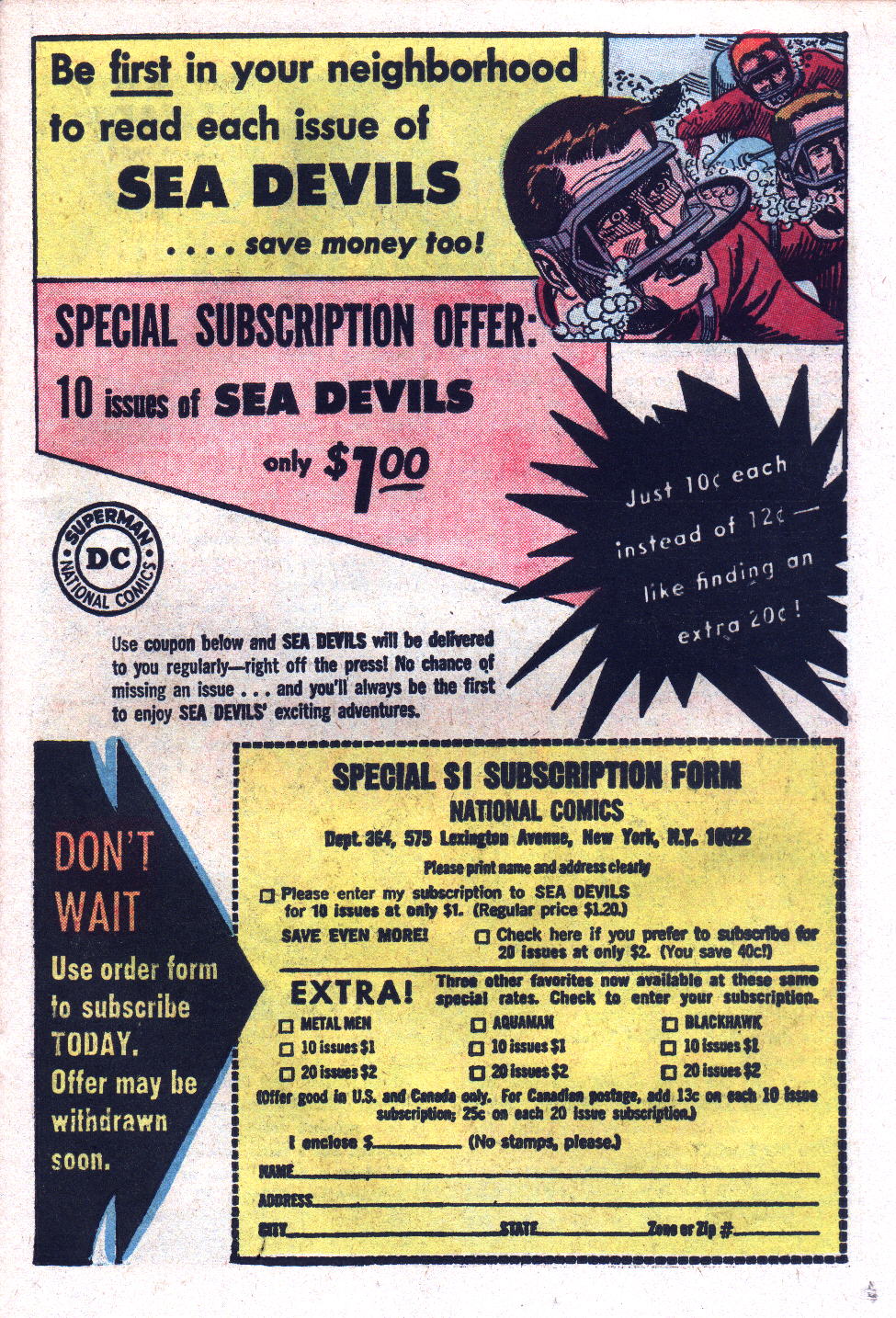 Read online Sea Devils comic -  Issue #17 - 23