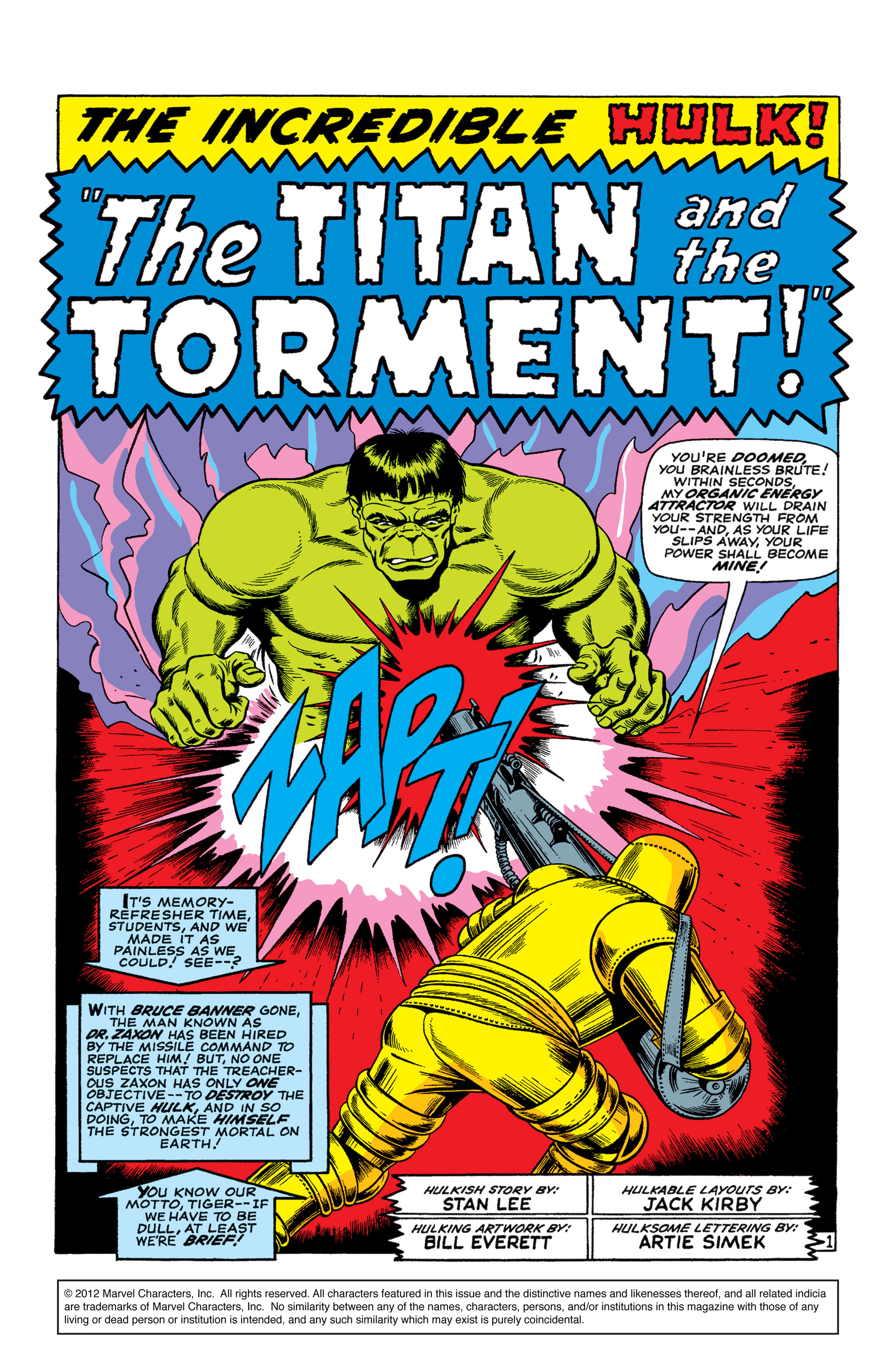 Read online Marvel Masterworks: The Incredible Hulk comic -  Issue # TPB 2 (Part 3) - 34