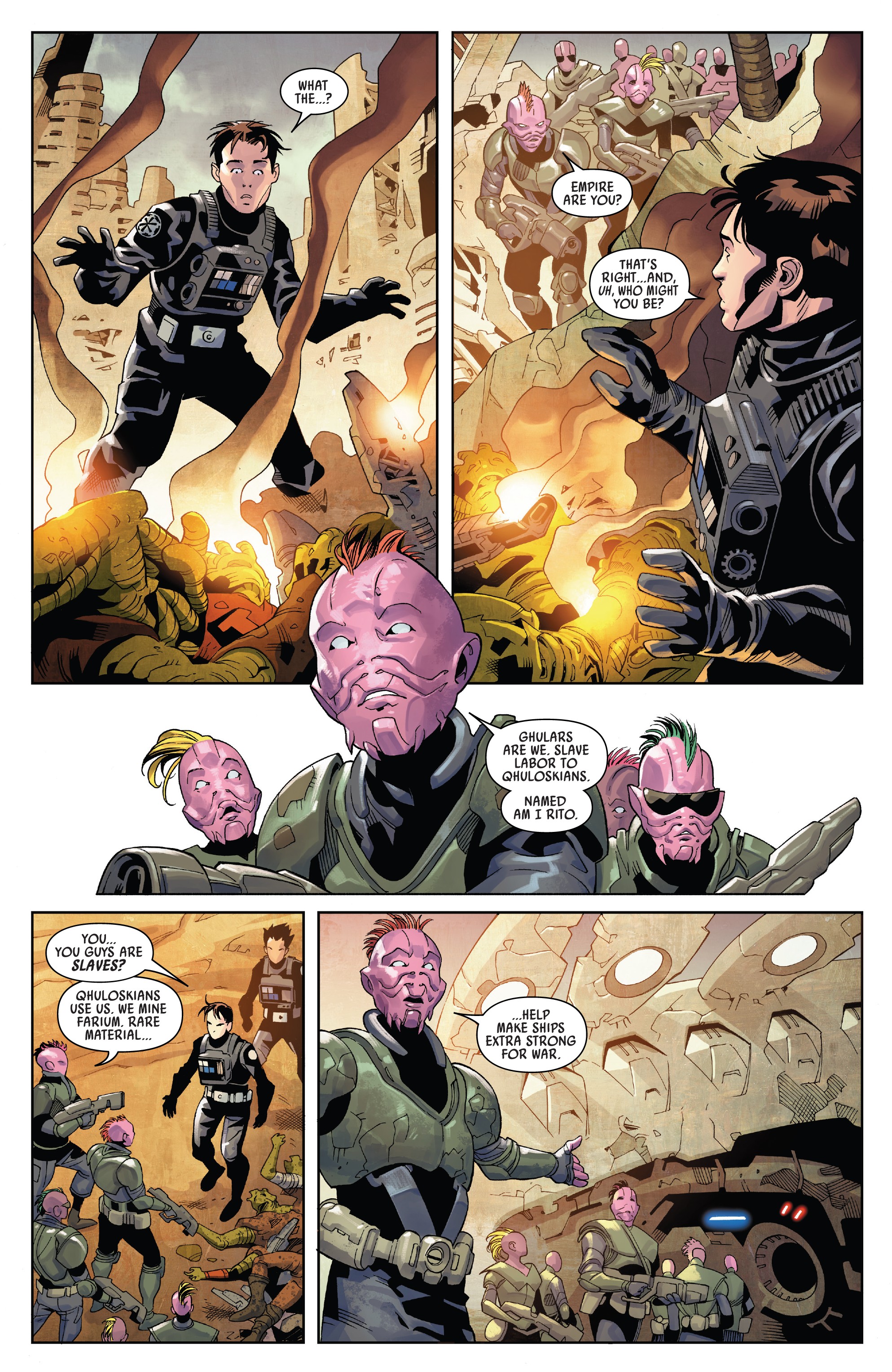 Read online Star Wars: Han Solo - Imperial Cadet comic -  Issue #5 - 13
