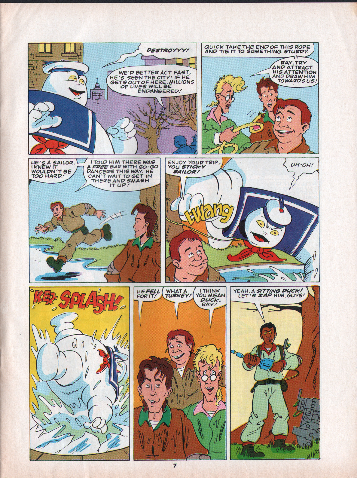 Read online The Real Ghostbusters comic -  Issue #82 - 7