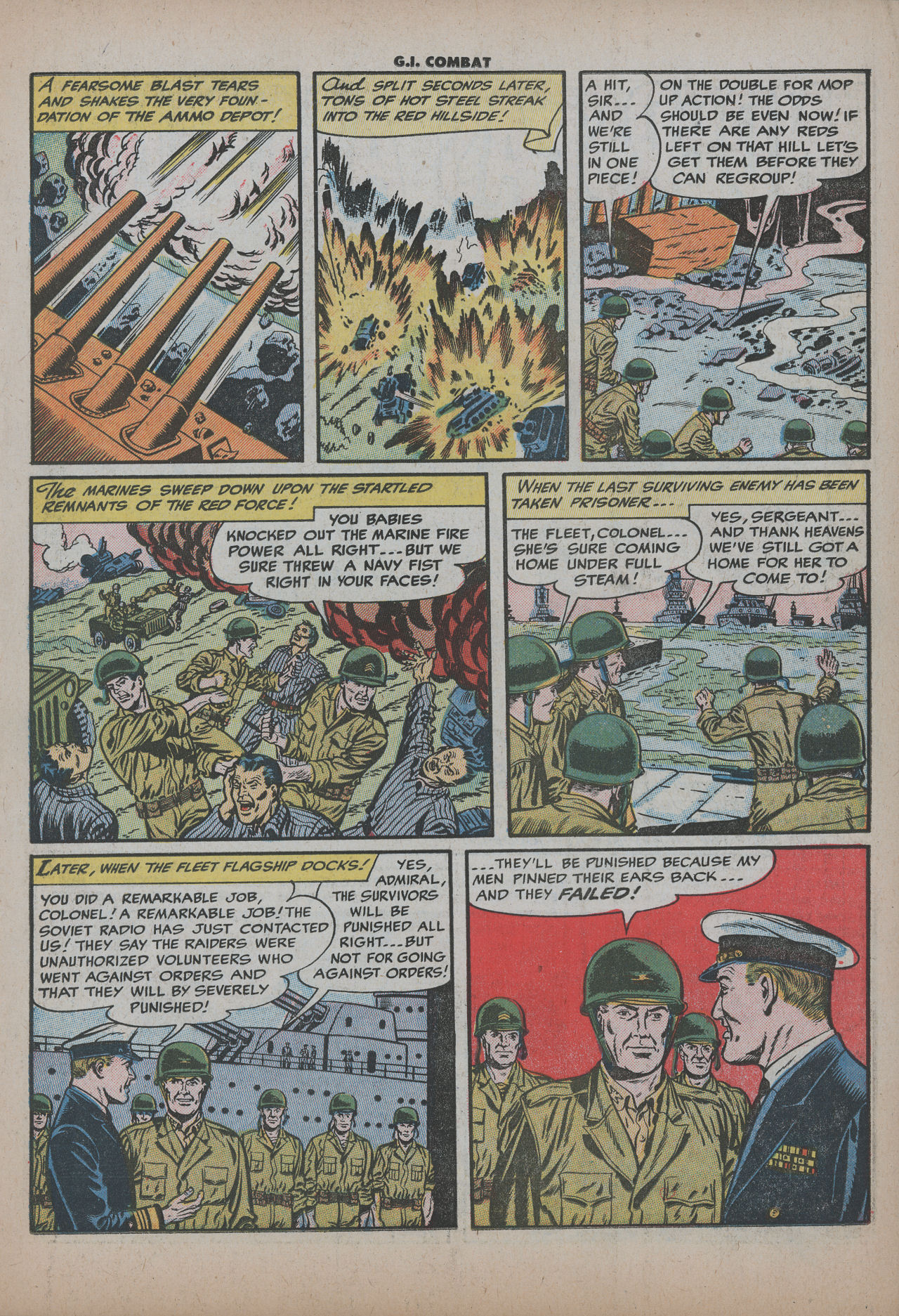 Read online G.I. Combat (1952) comic -  Issue #26 - 11