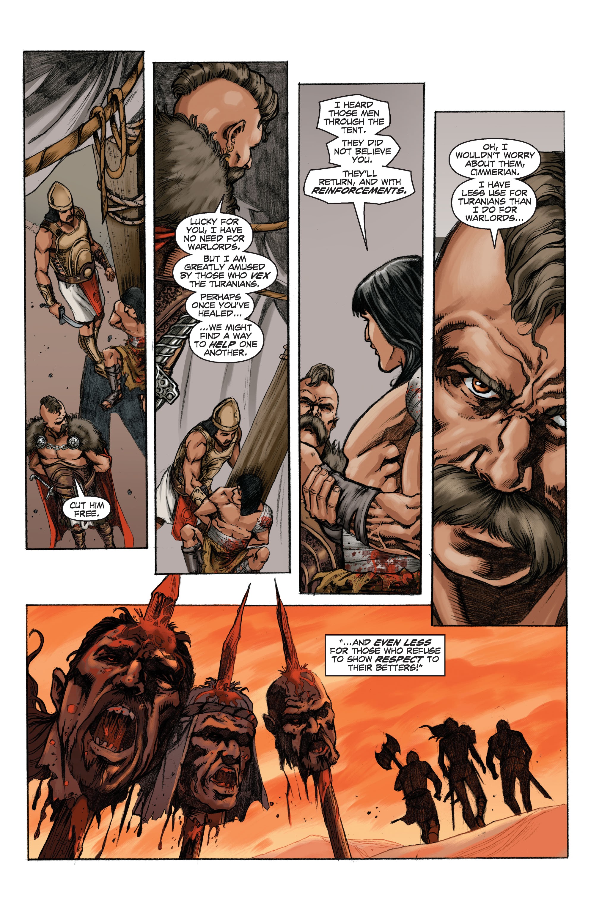 Read online Conan Chronicles Epic Collection comic -  Issue # TPB Blood In His Wake (Part 2) - 55