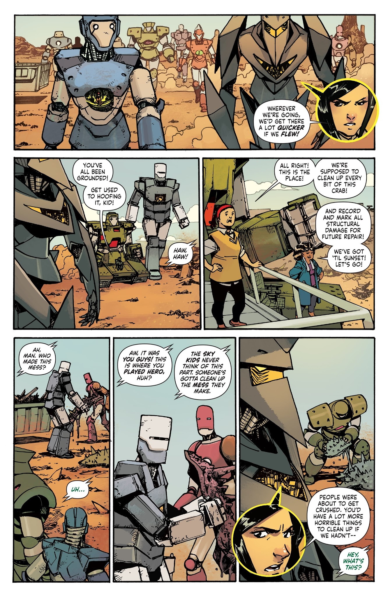 Read online Mech Cadet Yu comic -  Issue #5 - 11