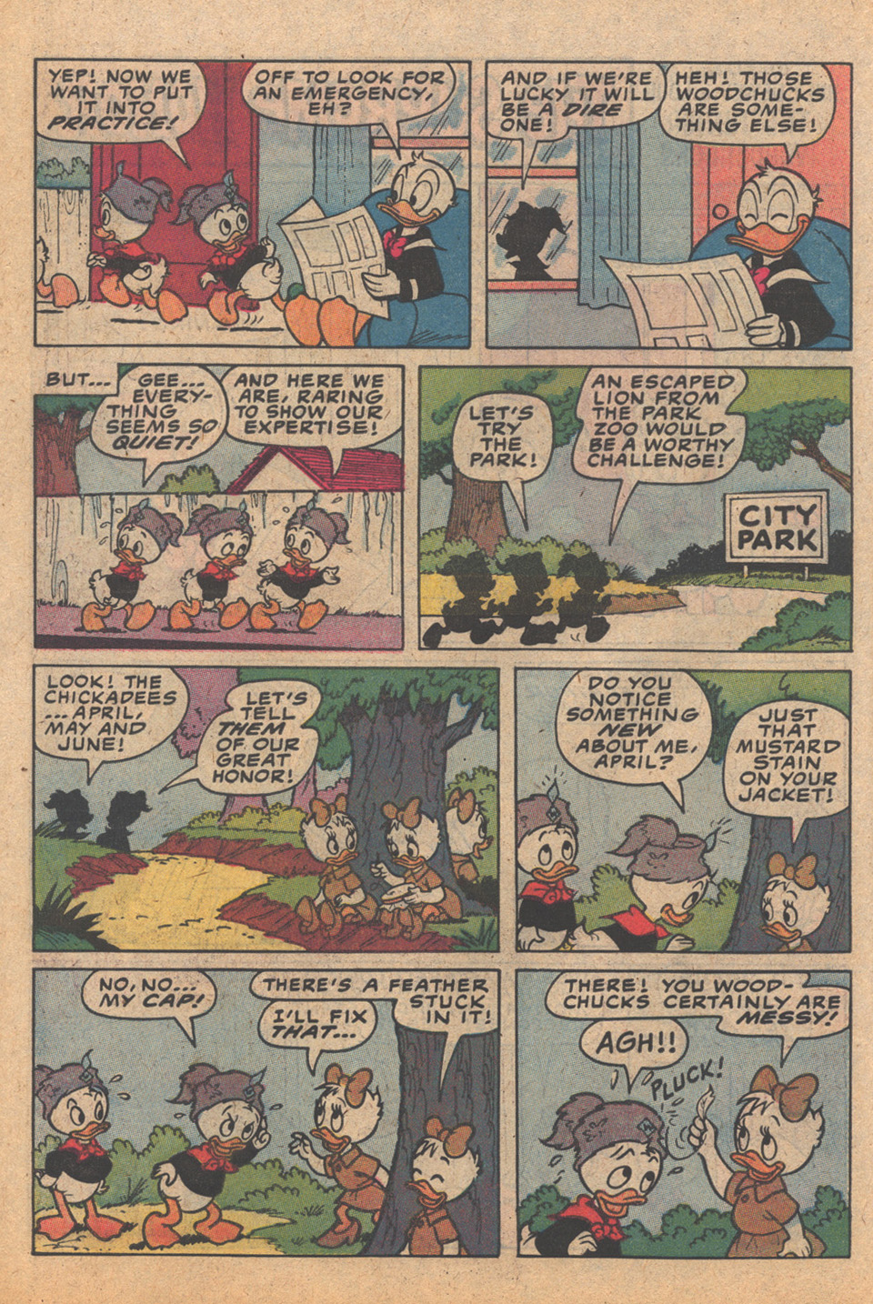 Read online Huey, Dewey, and Louie Junior Woodchucks comic -  Issue #75 - 10