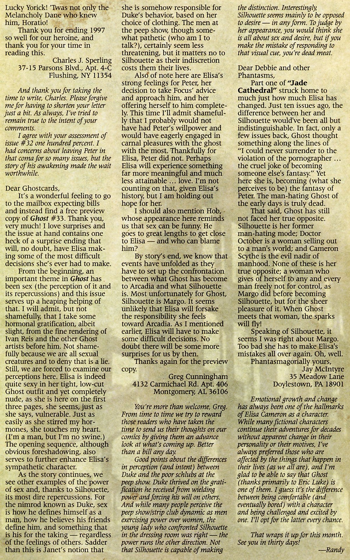Read online Ghost (1995) comic -  Issue #35 - 25