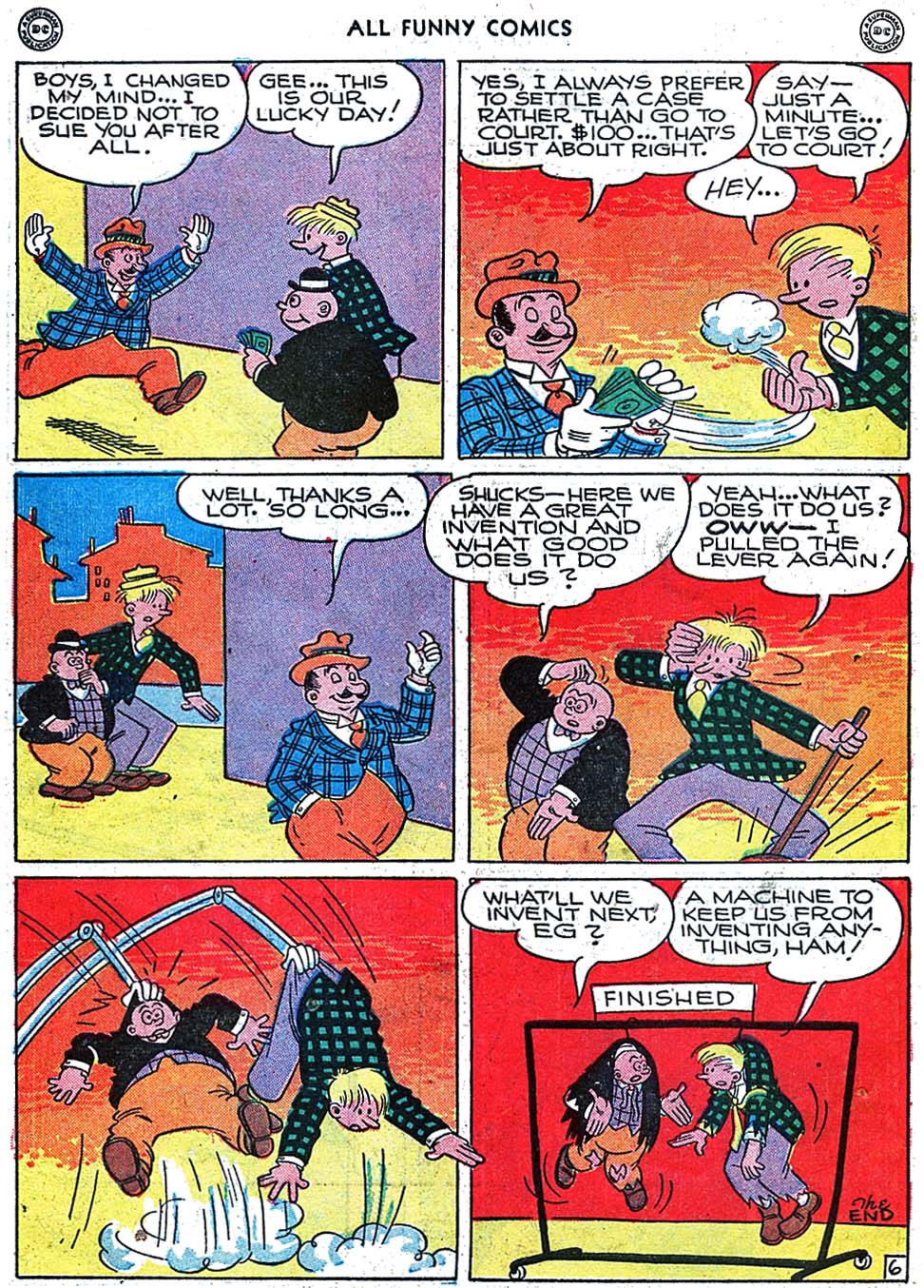 Read online All Funny Comics comic -  Issue #13 - 14