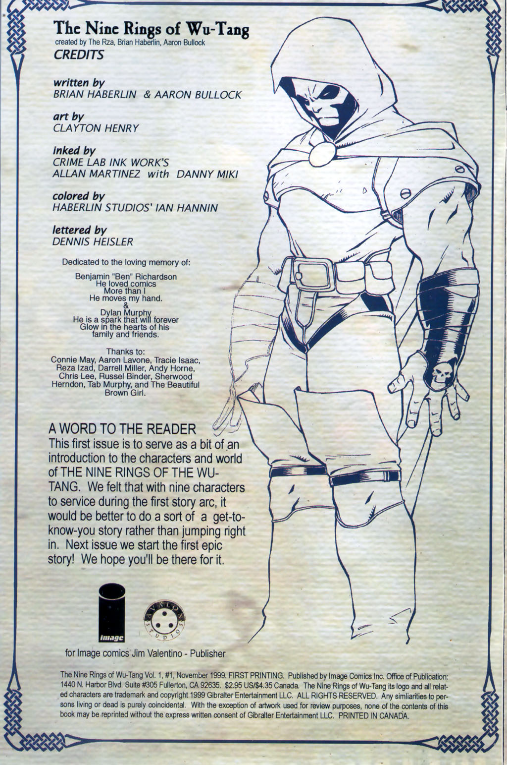 Read online The Nine Rings of Wu-Tang comic -  Issue #1 - 2