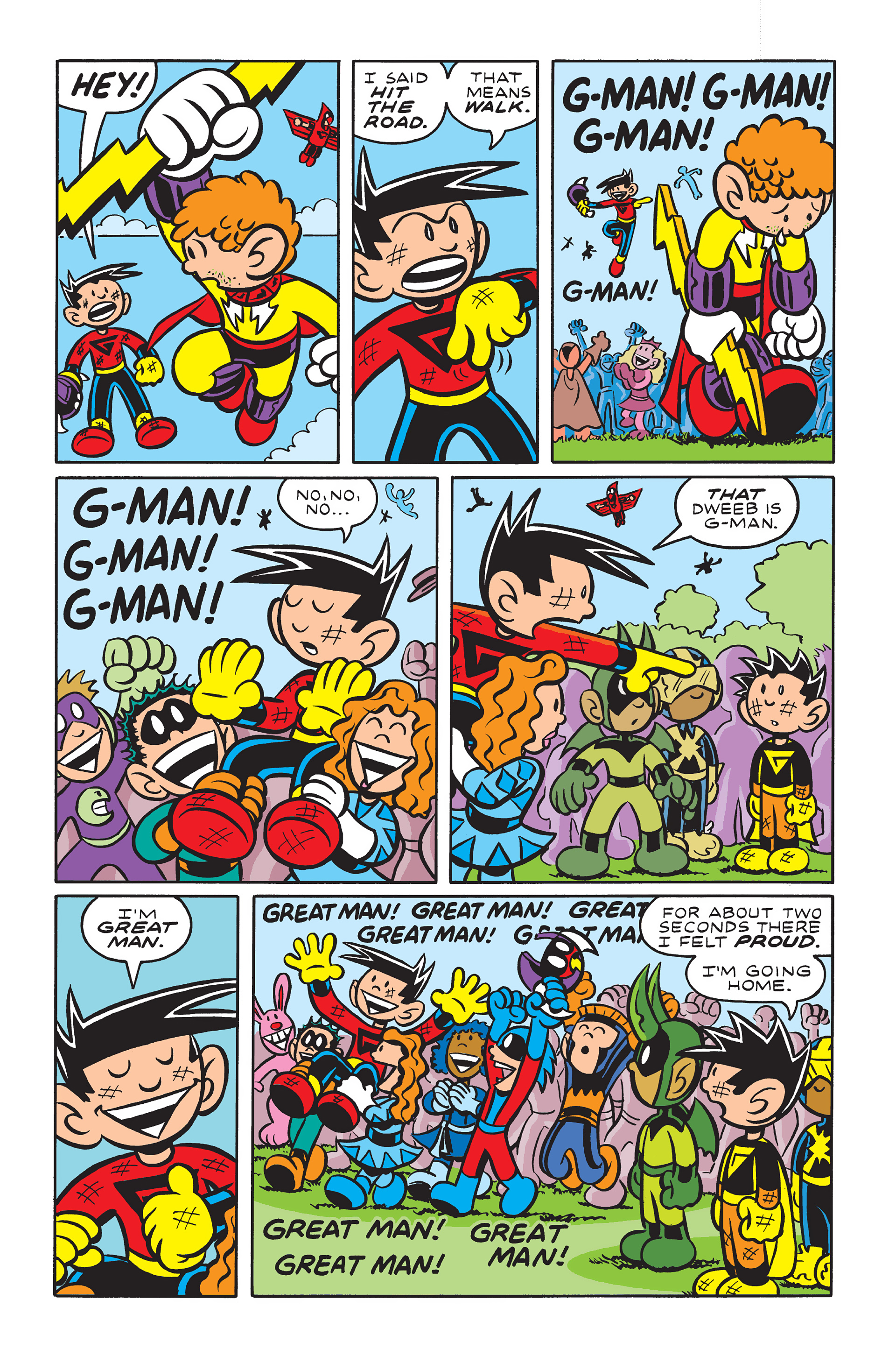 Read online G-Man: Learning to Fly comic -  Issue # TPB - 29