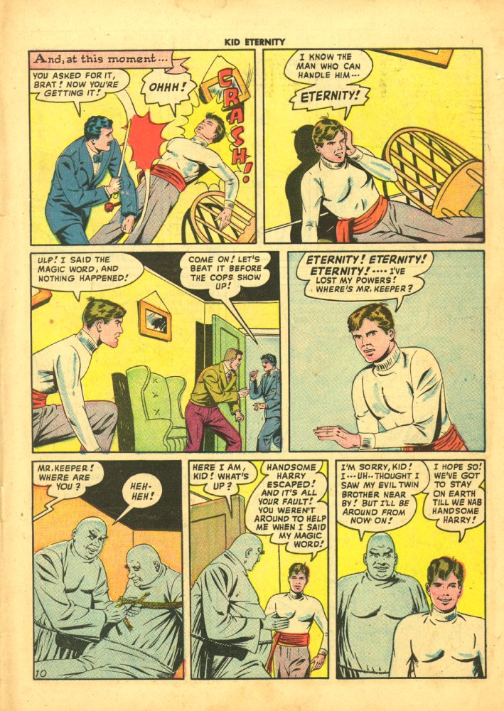 Read online Kid Eternity (1946) comic -  Issue #11 - 45