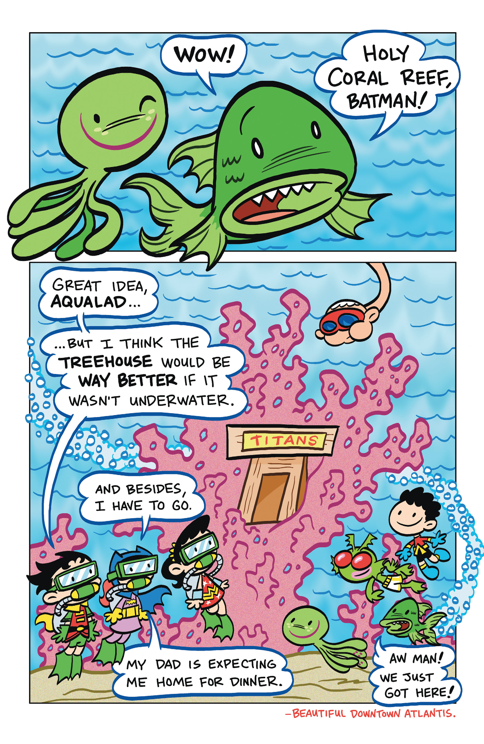 Read online Tiny Titans: Return To the Treehouse comic -  Issue #4 - 21
