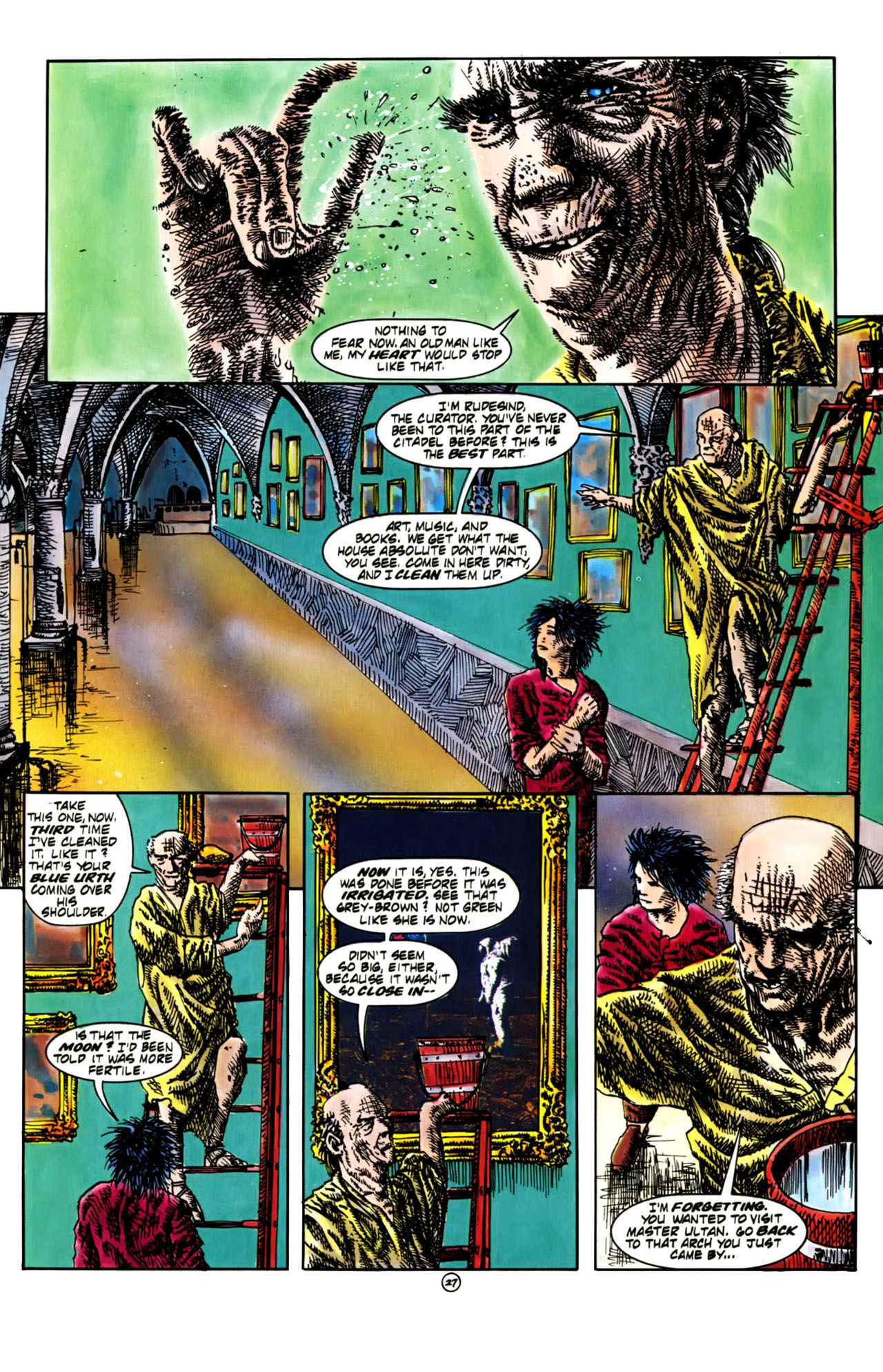 Read online Gene Wolfe's The Shadow Of The Torturer comic -  Issue #1 - 28