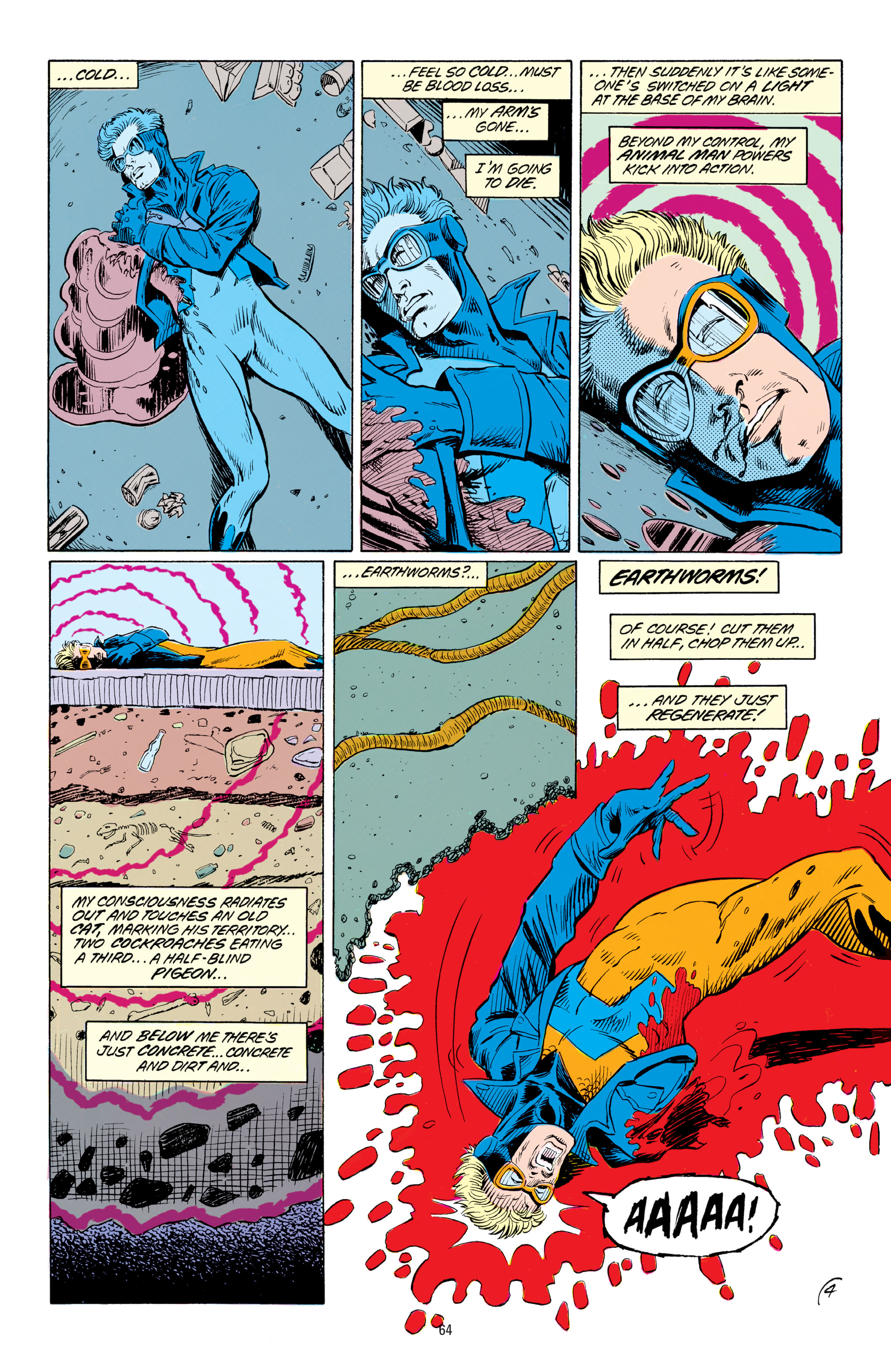 Read online Animal Man (1988) comic -  Issue # _ by Grant Morrison 30th Anniversary Deluxe Edition Book 1 (Part 1) - 65