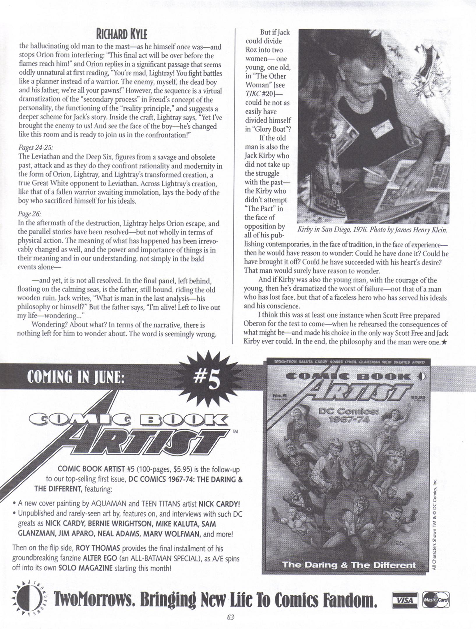 Read online The Jack Kirby Collector comic -  Issue #24 - 62