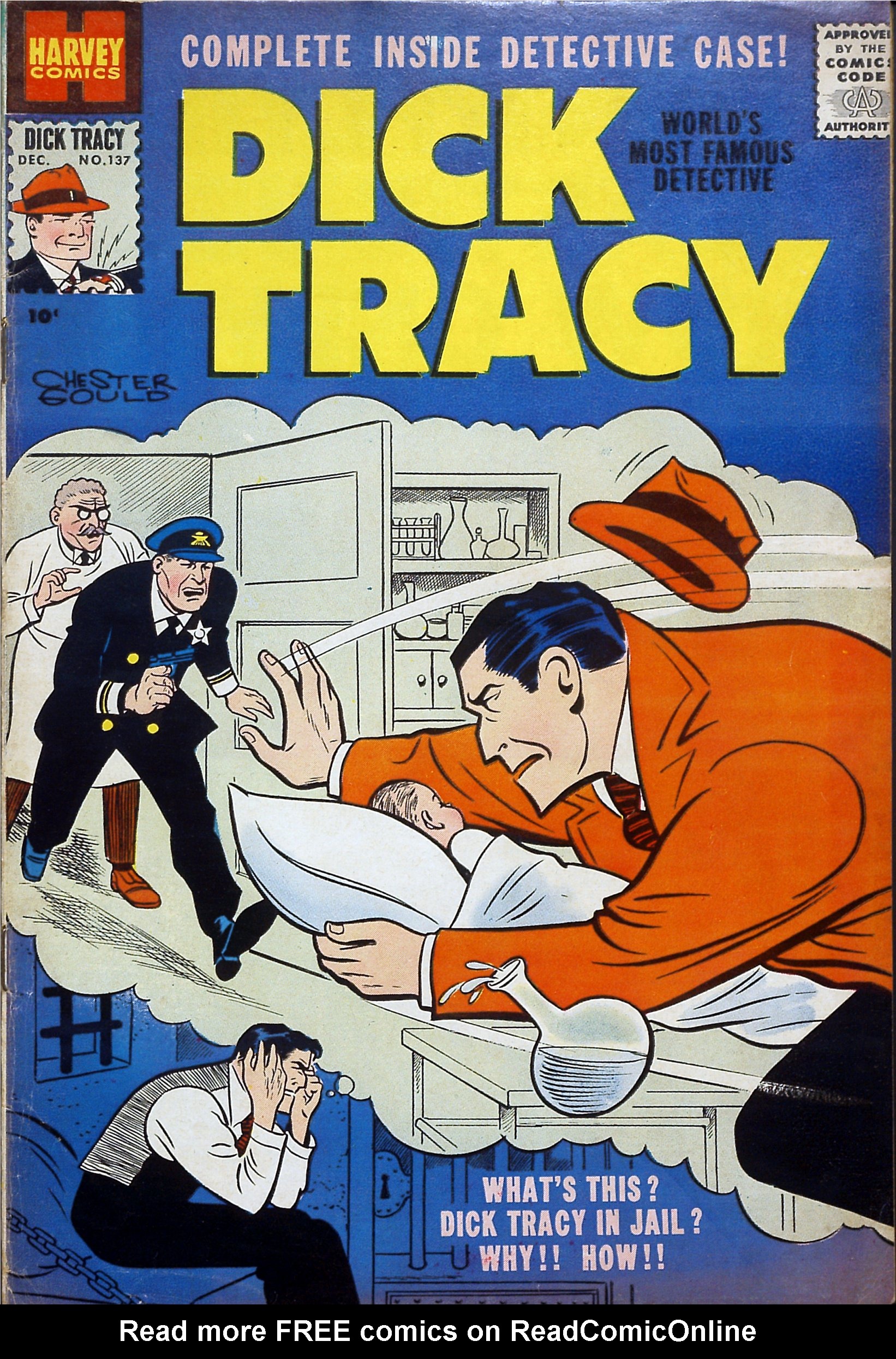 Read online Dick Tracy comic -  Issue #137 - 1