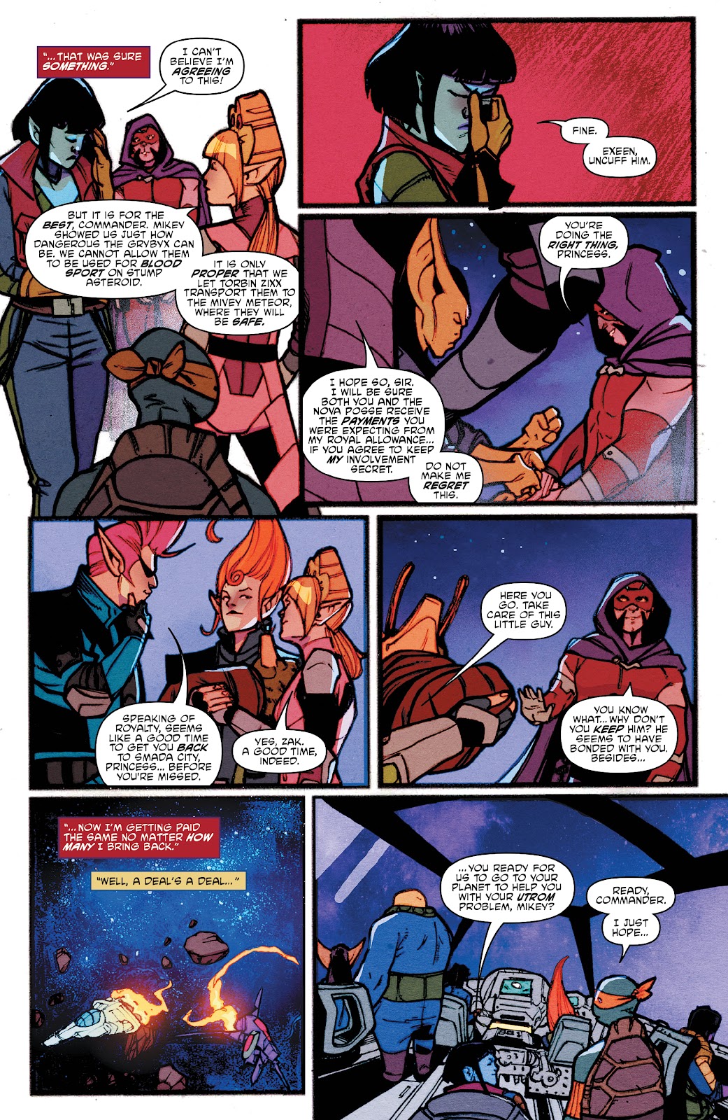 Teenage Mutant Ninja Turtles: The Armageddon Game issue 3 - Page 22