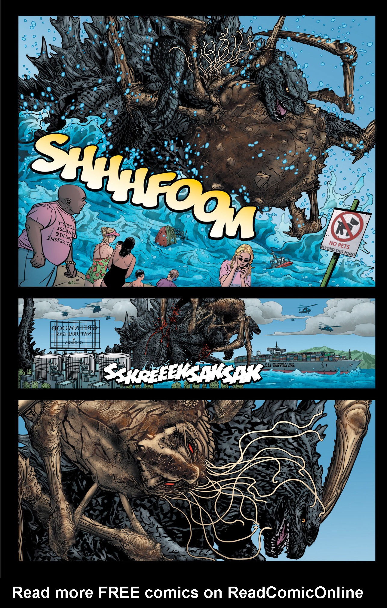 Read online Godzilla Dominion comic -  Issue # Full - 11