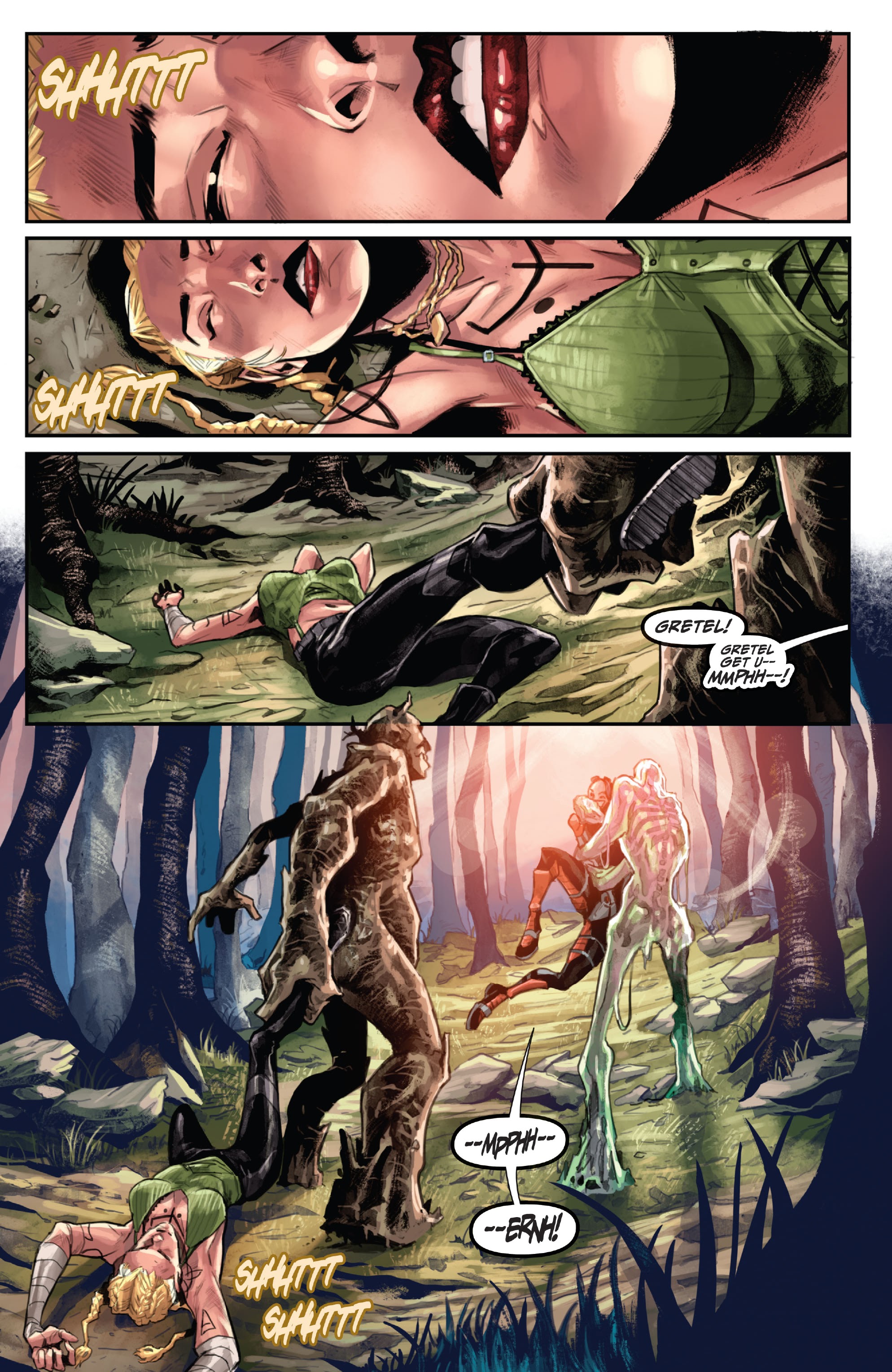 Read online Myths & Legends Quarterly: Gretel Witch Hunter comic -  Issue # TPB - 18