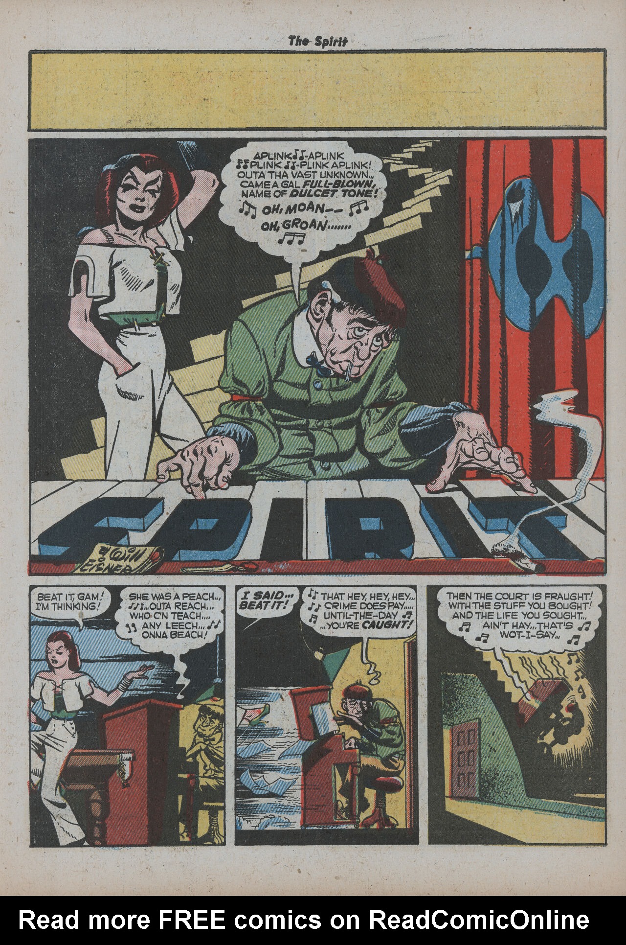 Read online The Spirit (1944) comic -  Issue #22 - 11