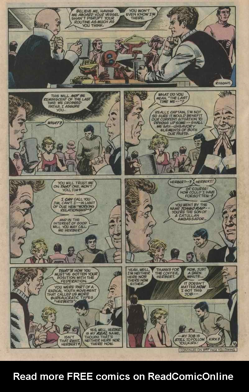 Read online Star Trek (1984) comic -  Issue #46 - 17