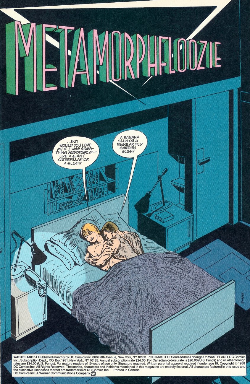 Read online Wasteland (1987) comic -  Issue #14 - 2