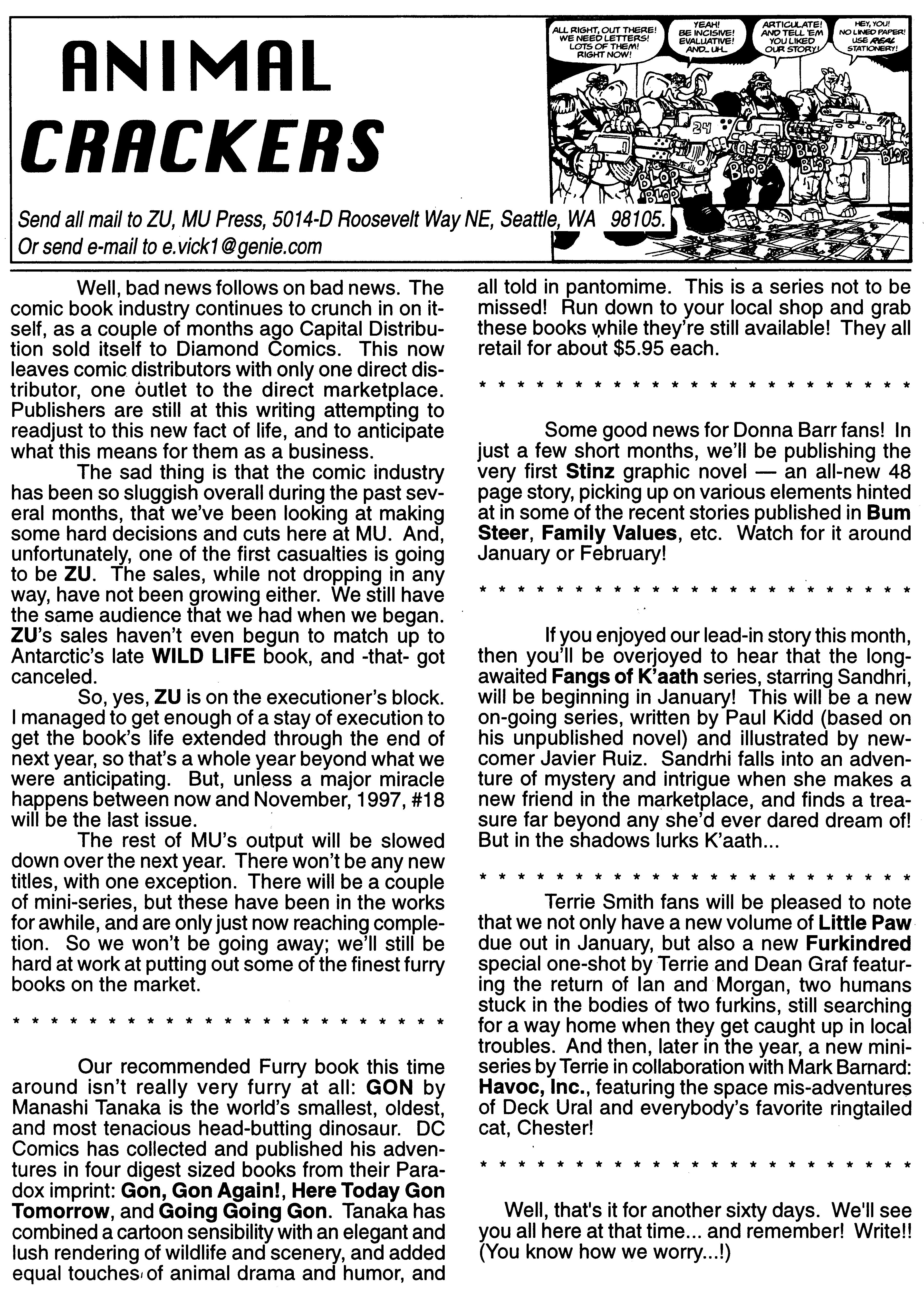 Read online ZU (1995) comic -  Issue #11 - 27