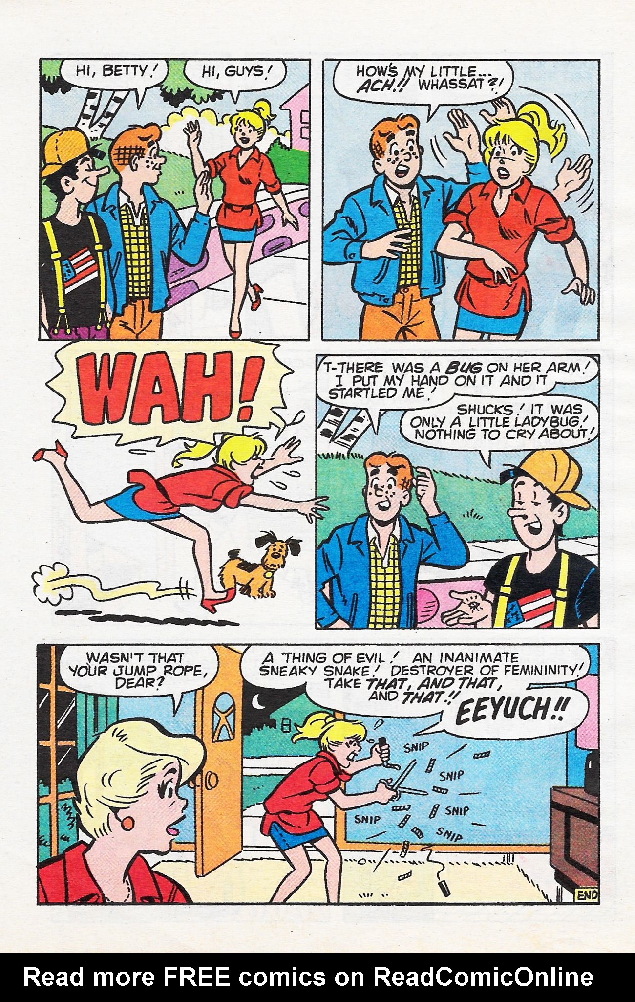 Read online Betty and Veronica Digest Magazine comic -  Issue #58 - 96