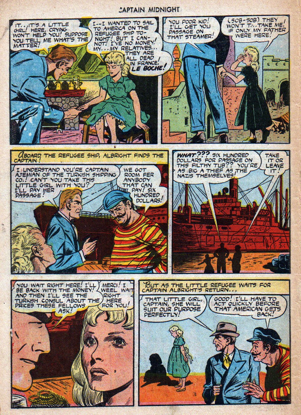 Read online Captain Midnight (1942) comic -  Issue #19 - 38
