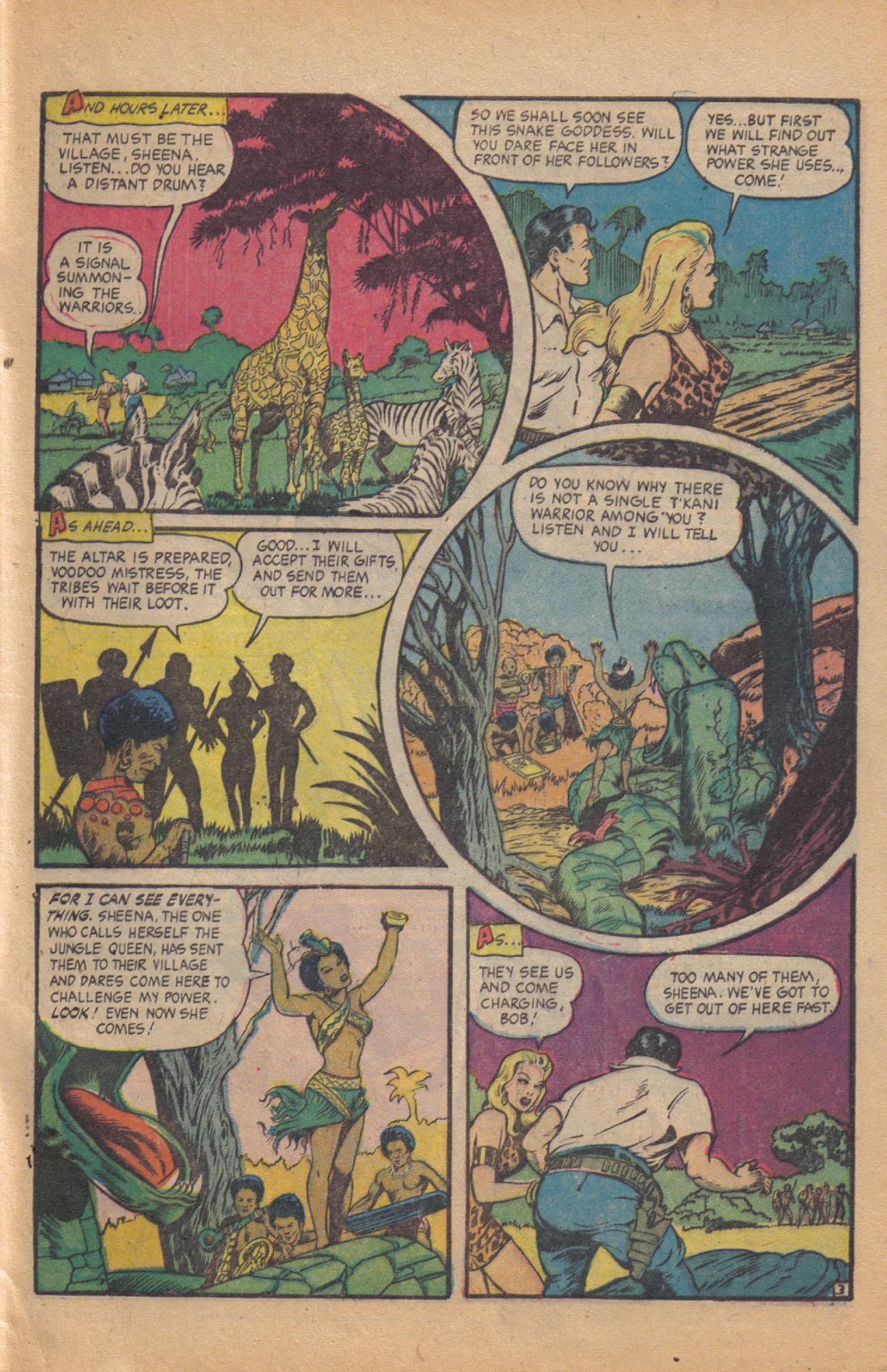 Read online Sheena, Queen of the Jungle (1942) comic -  Issue #18 - 31