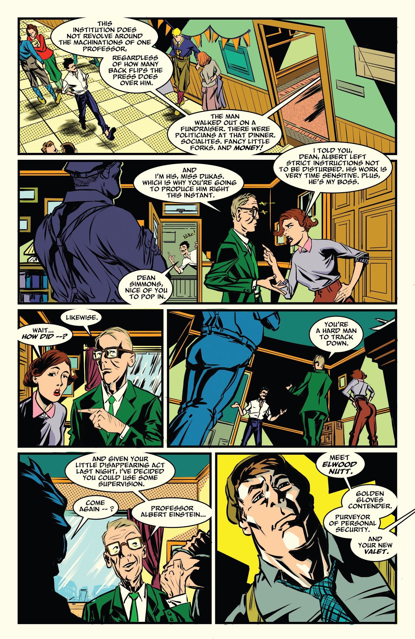 Read online Albert Einstein: Time Mason comic -  Issue #3 - 9