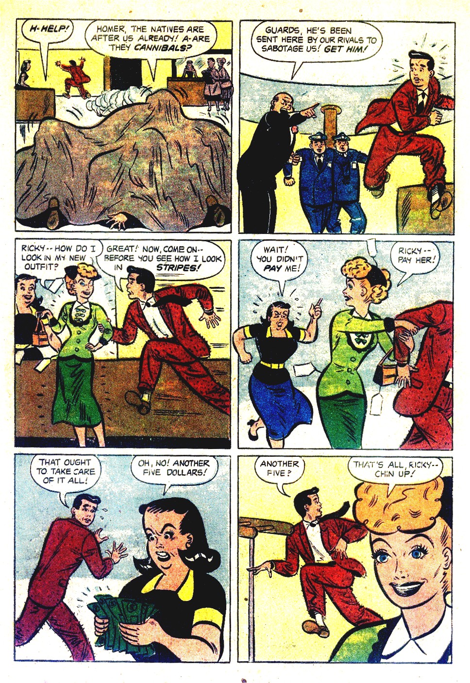 Read online Four Color Comics comic -  Issue #559 - 10