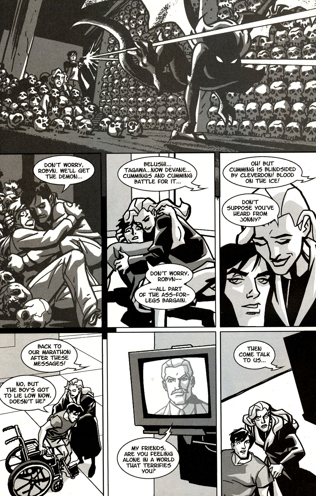 Read online Gargoyles: Bad Guys comic -  Issue #3 - 20